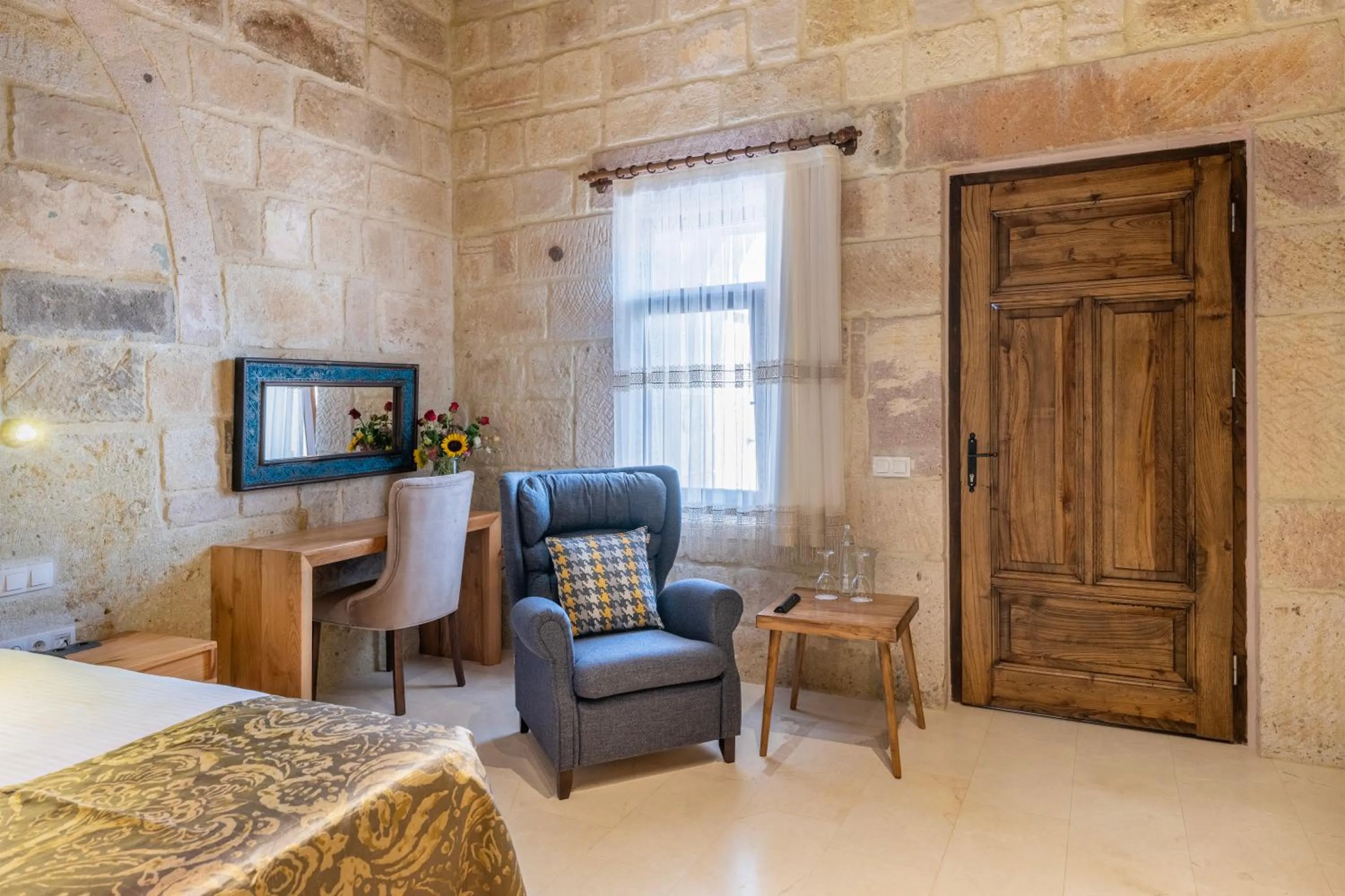 Bed in Cappadocia Estates Hotel