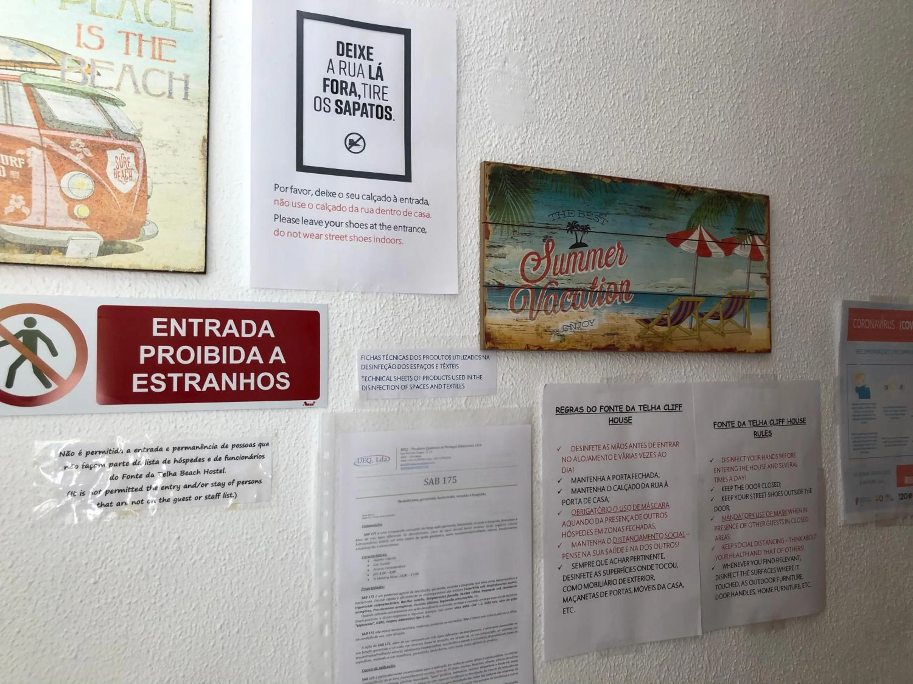 Fonte da Telha Beach Hostel