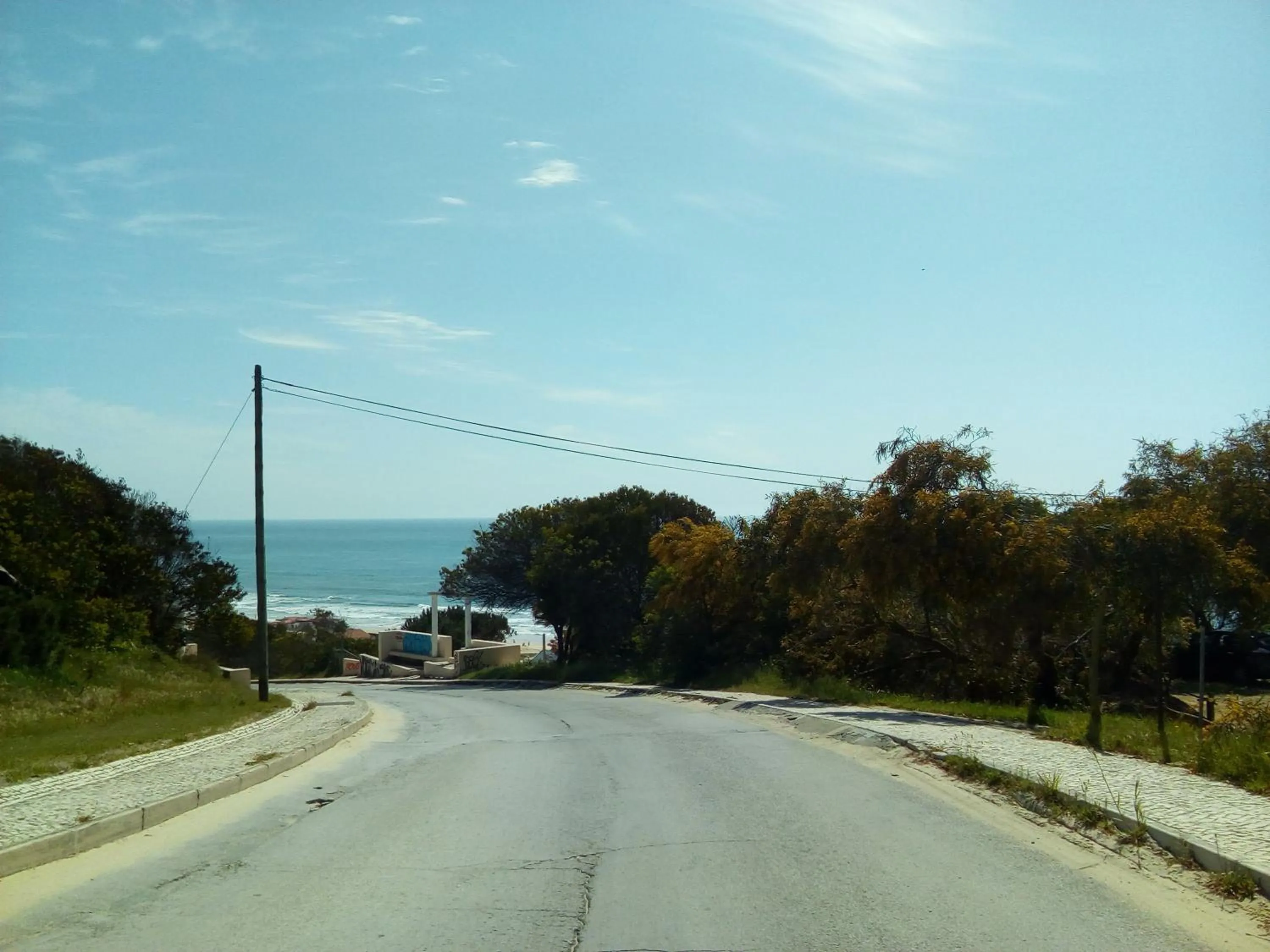 Property building in Fonte da Telha Beach Hostel