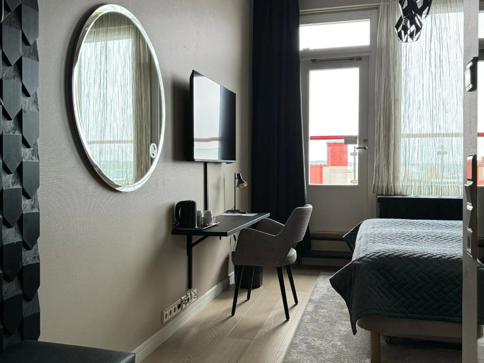 Bathroom, Bed in Santa's Hotel Santa Claus