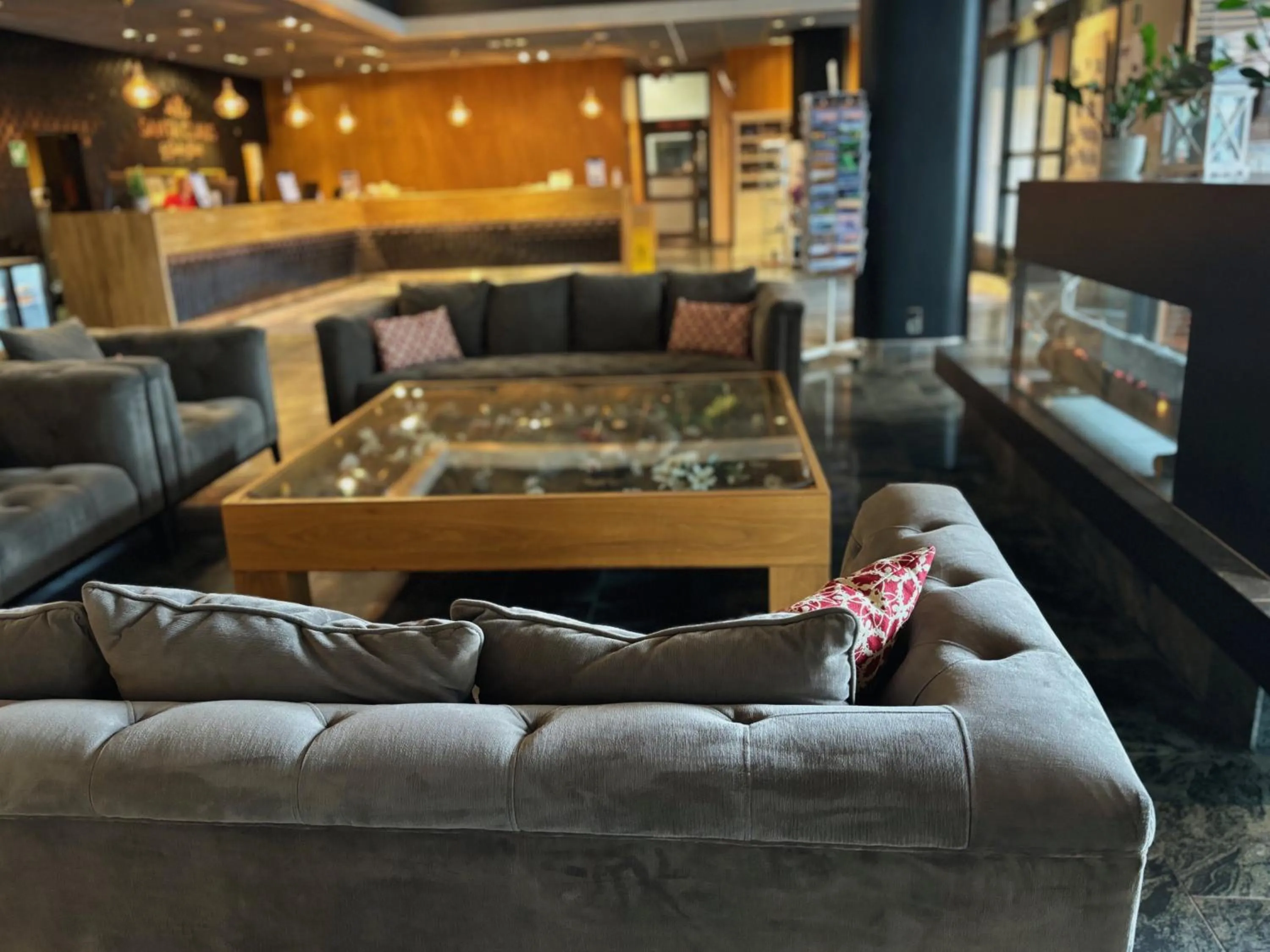 Lobby or reception in Santa's Hotel Santa Claus