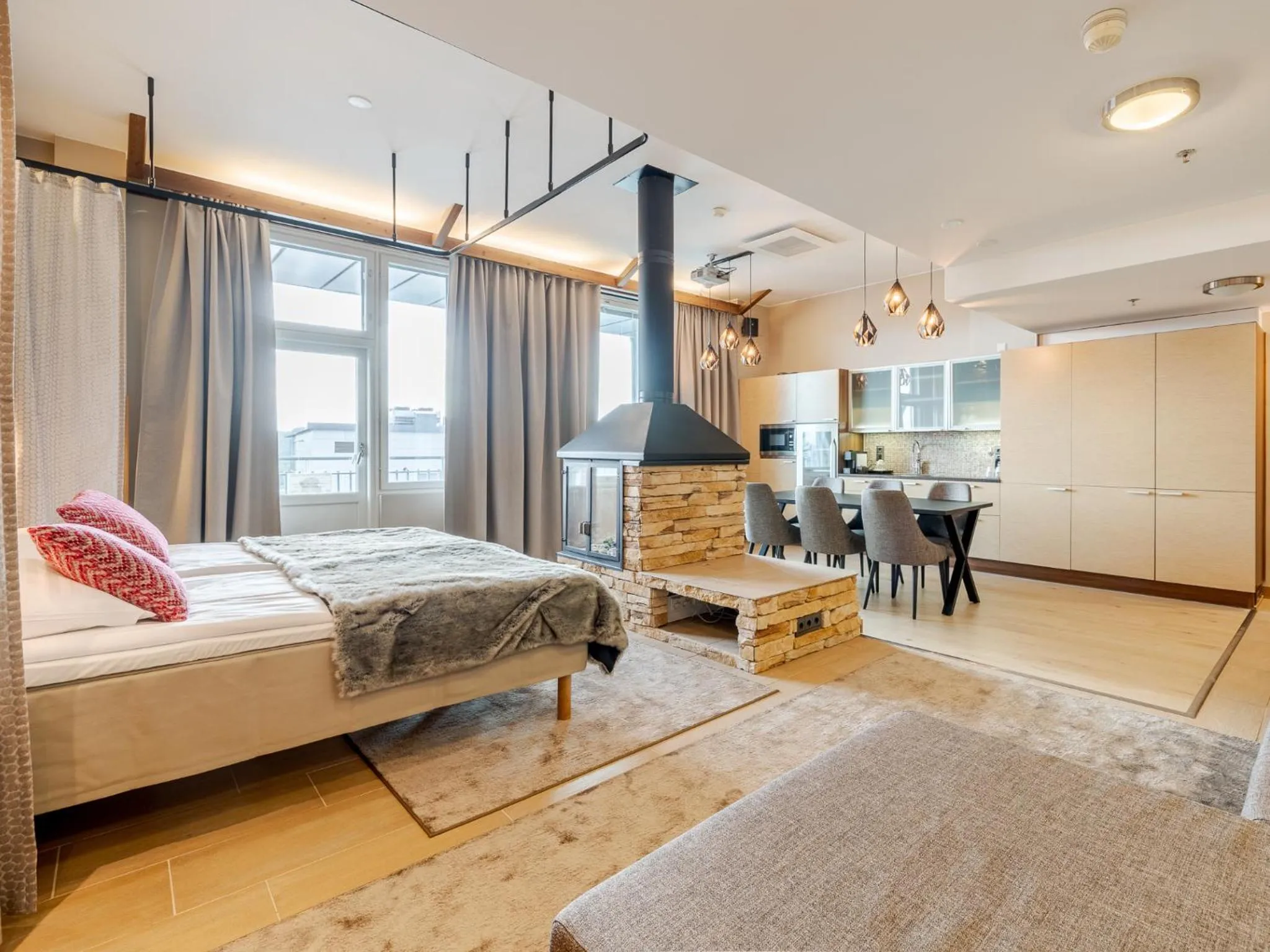 Photo of the whole room, Bed in Santa's Hotel Santa Claus