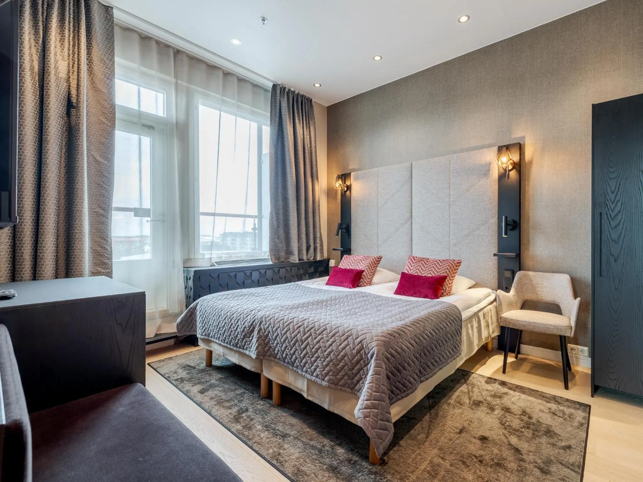 Bed in Santa's Hotel Santa Claus