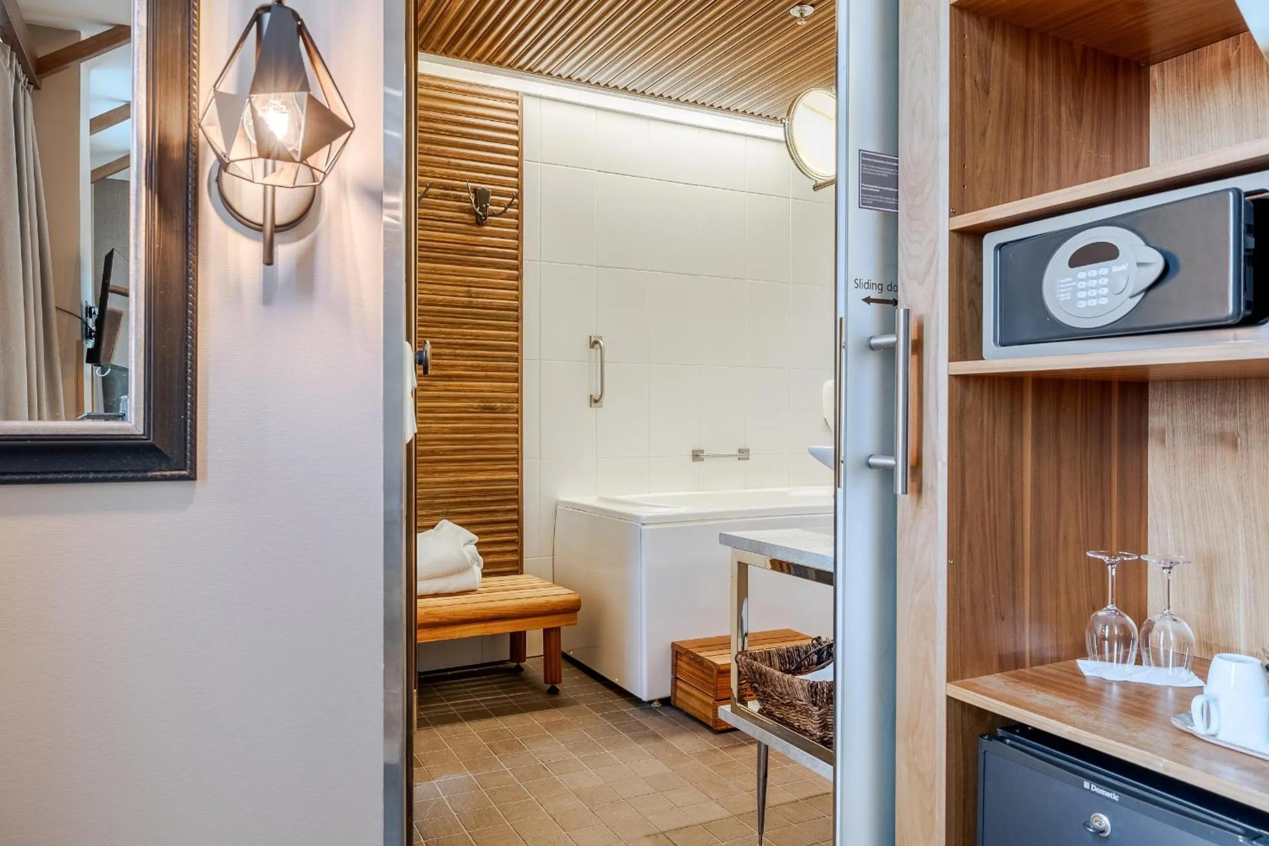 Bathroom in Santa's Hotel Santa Claus