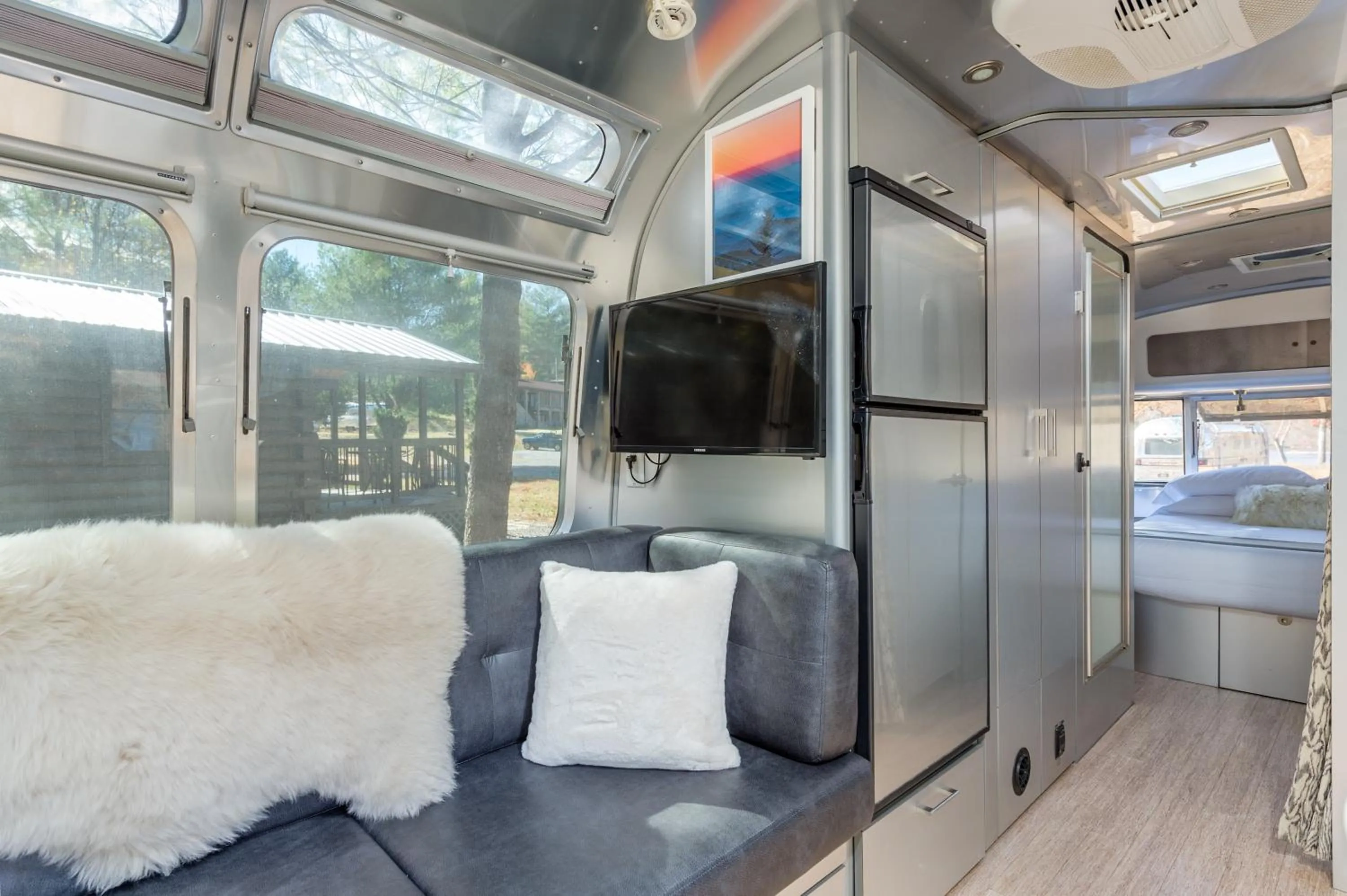 TV and multimedia in Asheville River Cabins