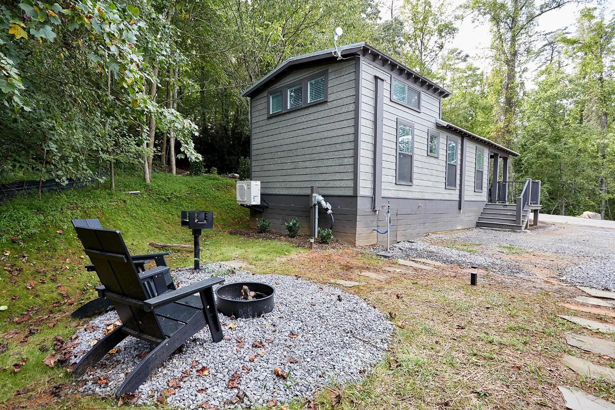 Balcony/Terrace in Asheville River Cabins