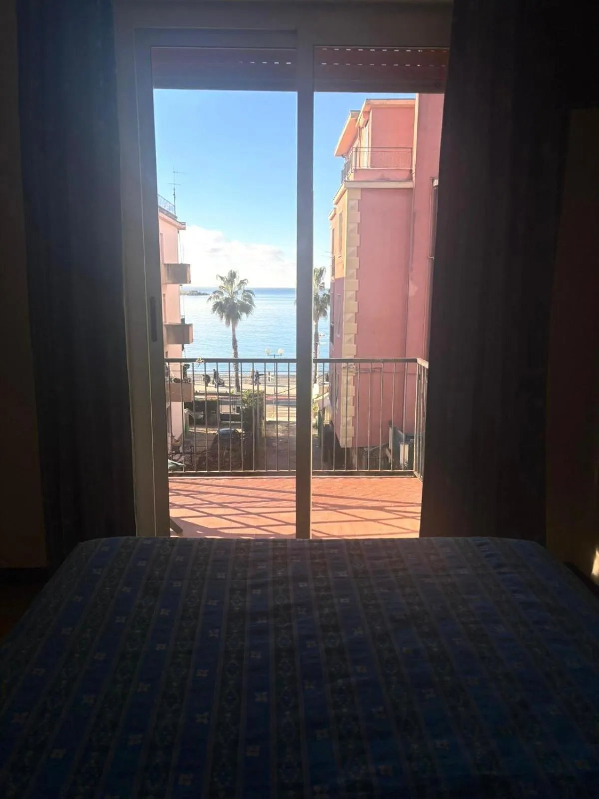 Sea view, Bed in Hotel Elisabetta