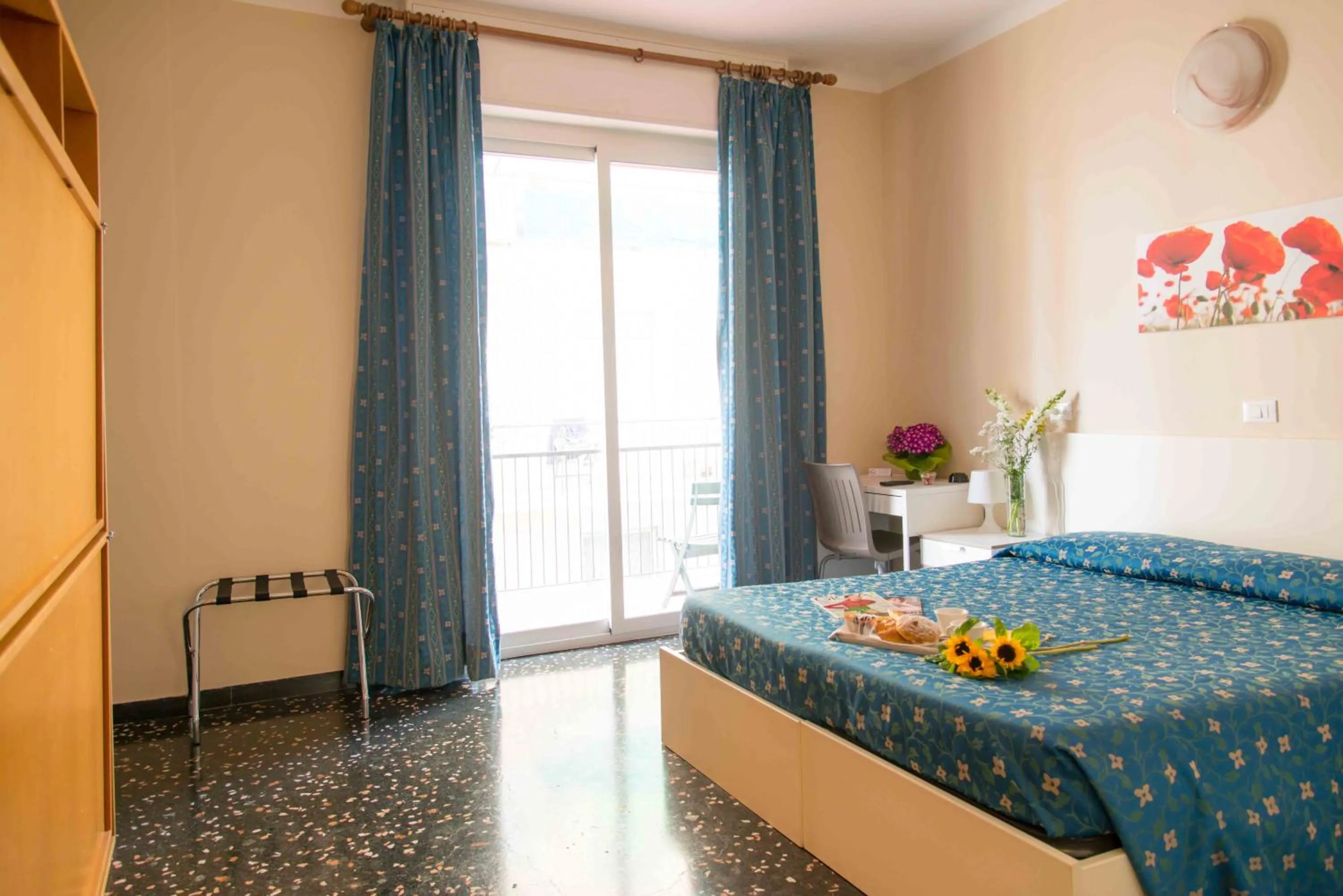 Bed in Hotel Elisabetta