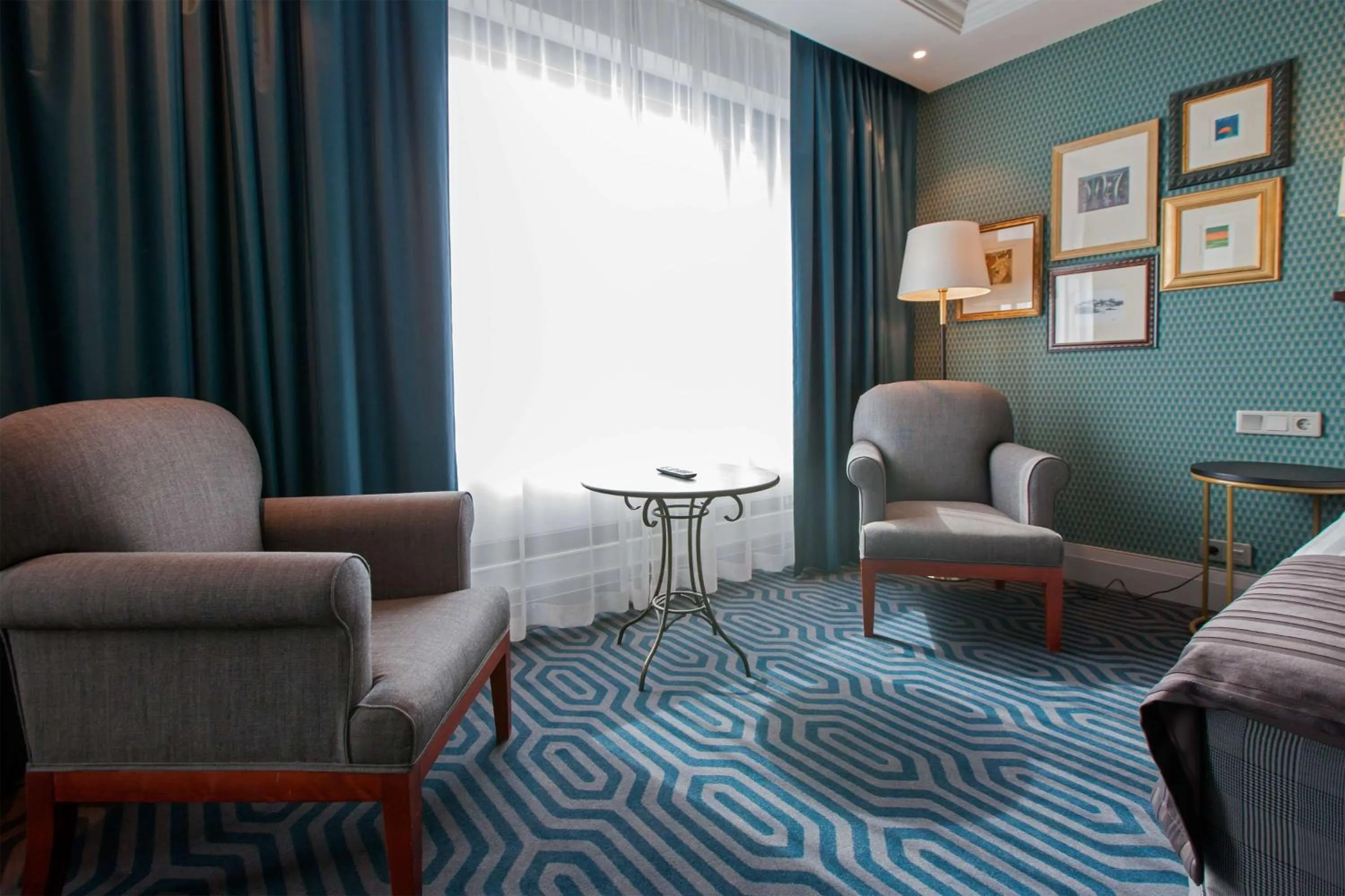 Photo of the whole room in Scandic Park Helsinki