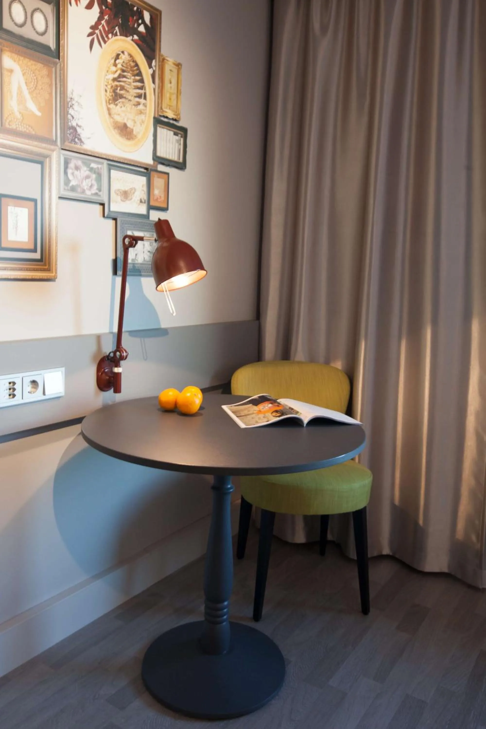 Bedroom in Scandic Park Helsinki