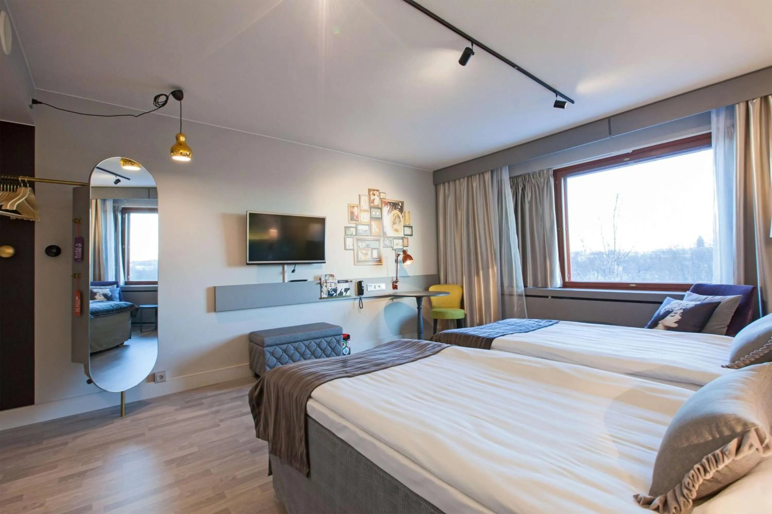 Bedroom, Bed in Scandic Park Helsinki