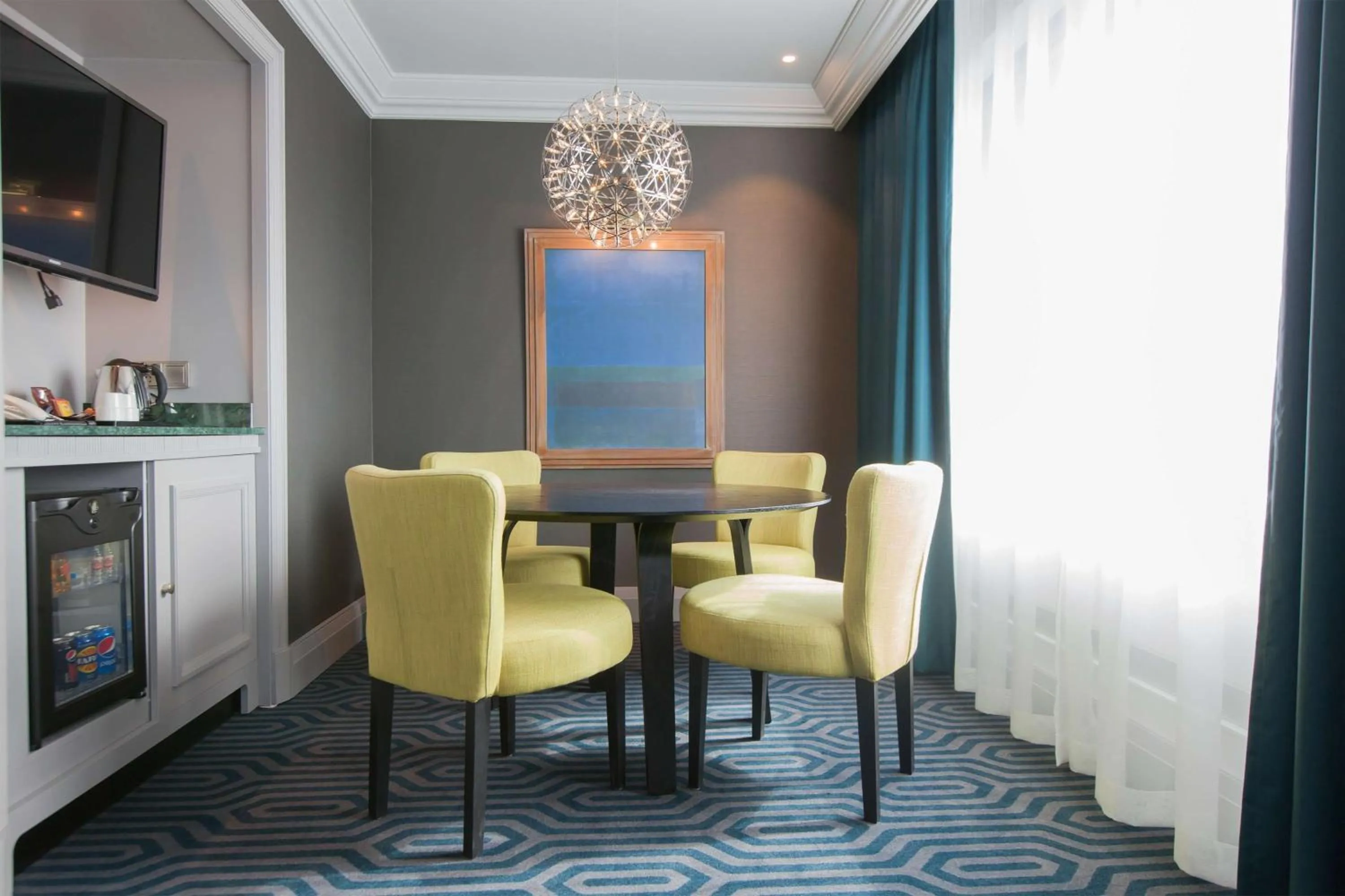 Photo of the whole room in Scandic Park Helsinki