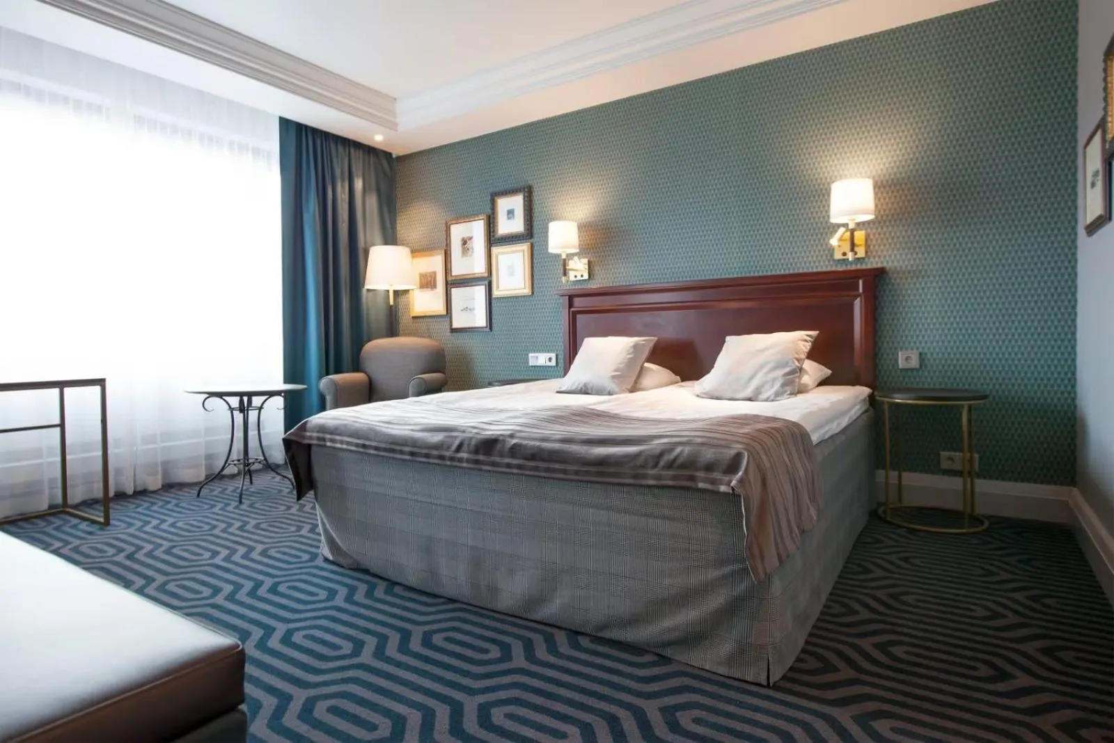 Bedroom, Bed in Scandic Park Helsinki