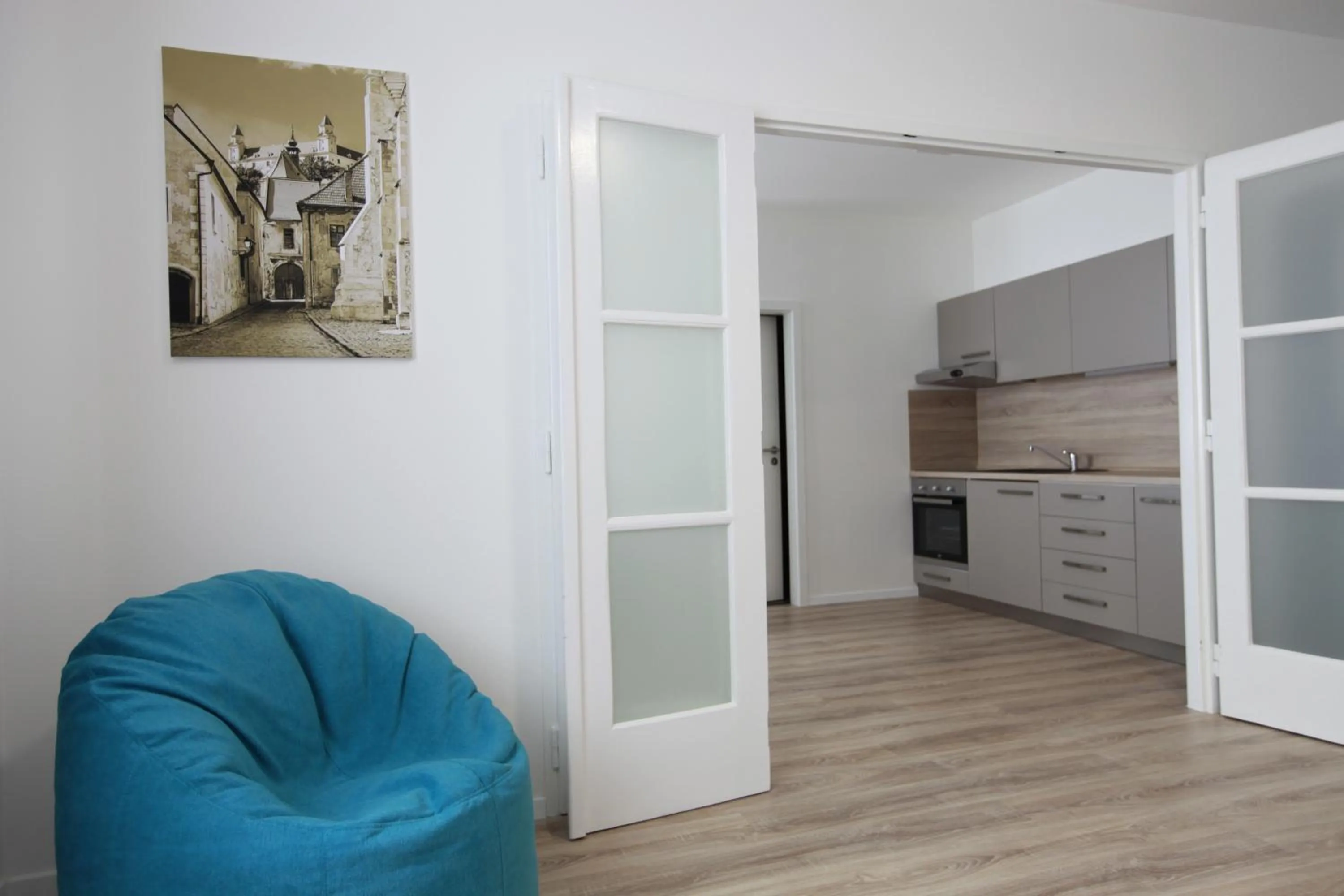 Kitchen or kitchenette in City Center Best Place Apartments