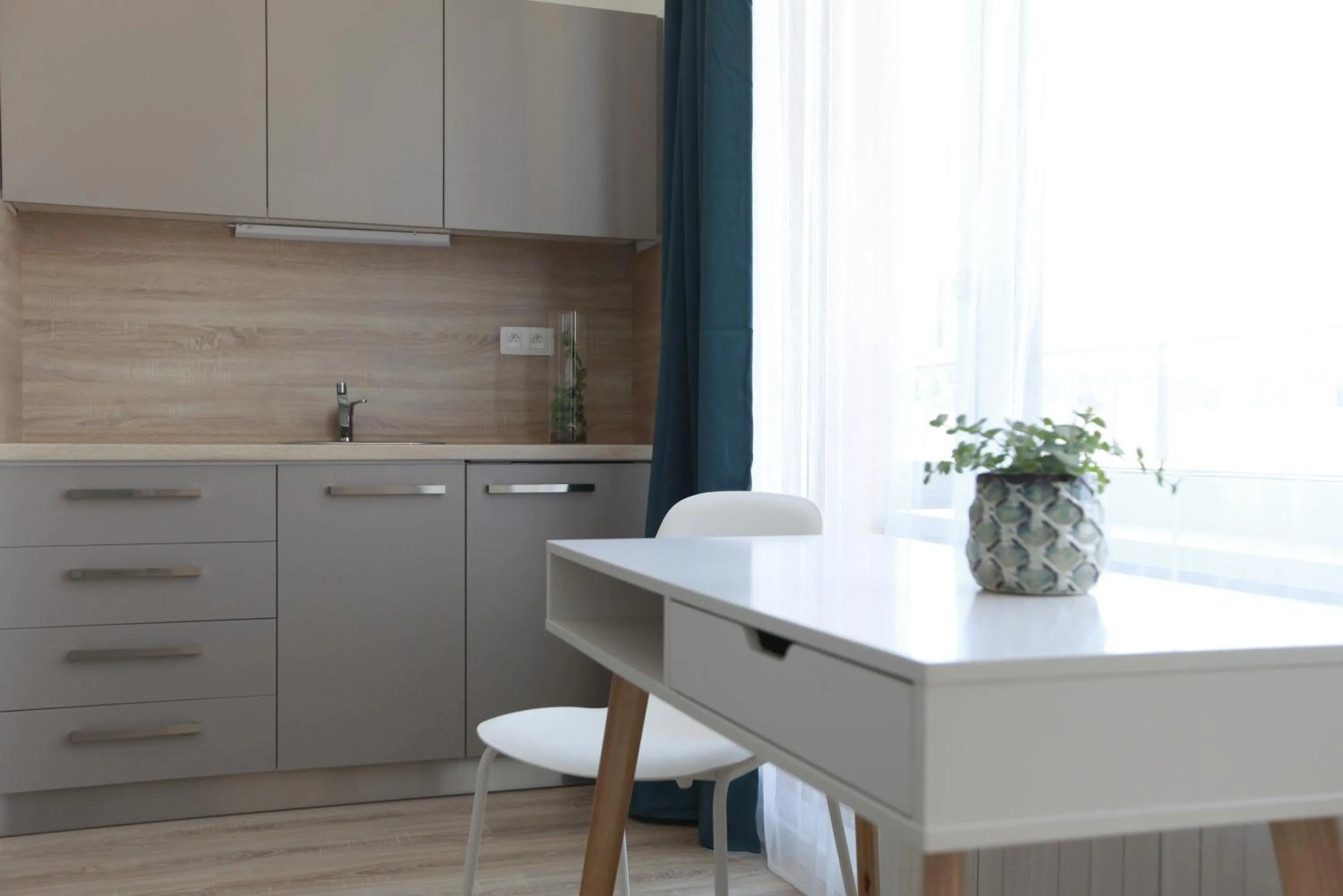 Kitchen or kitchenette in City Center Best Place Apartments