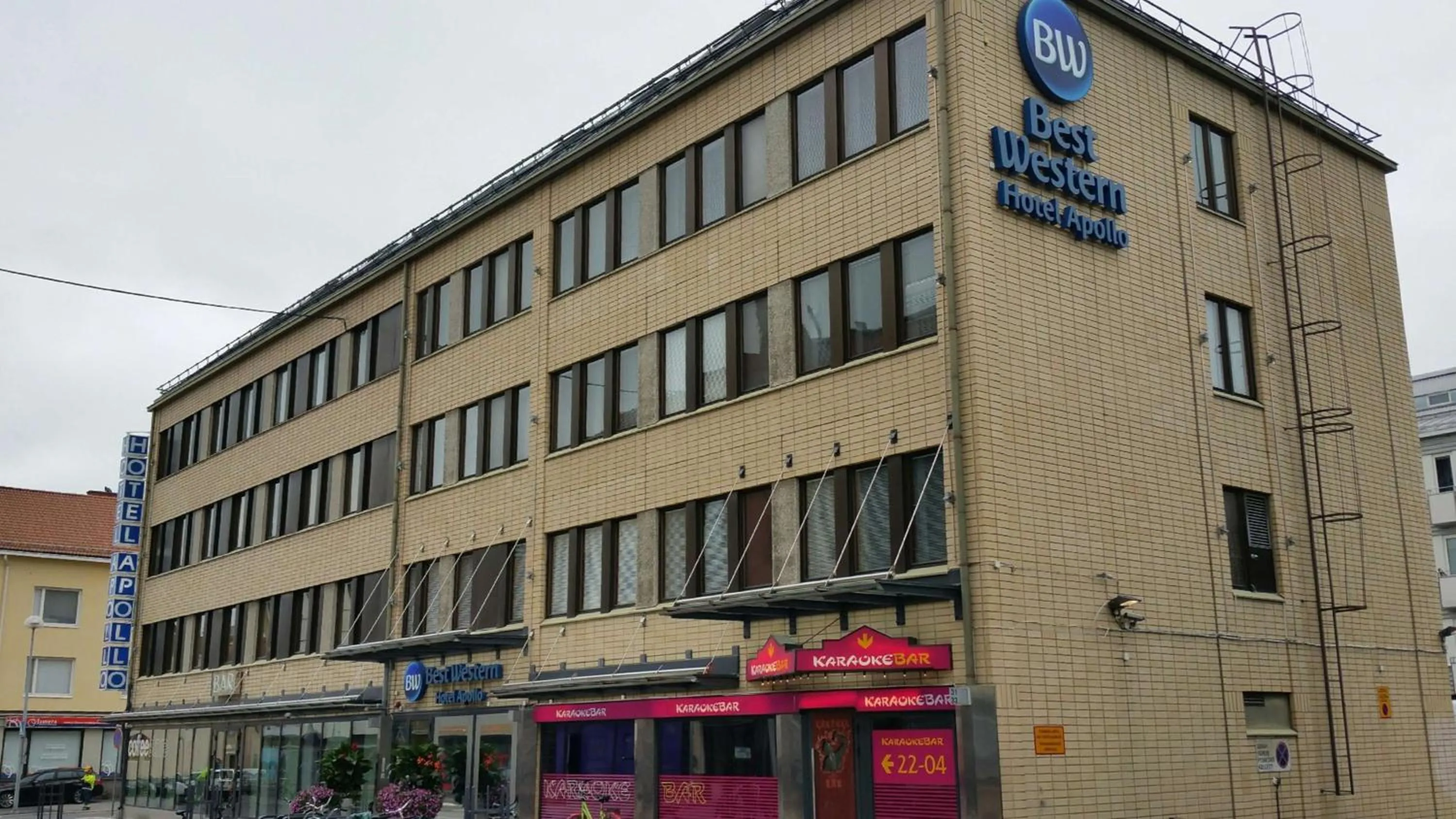 Property building in Best Western Hotel Apollo