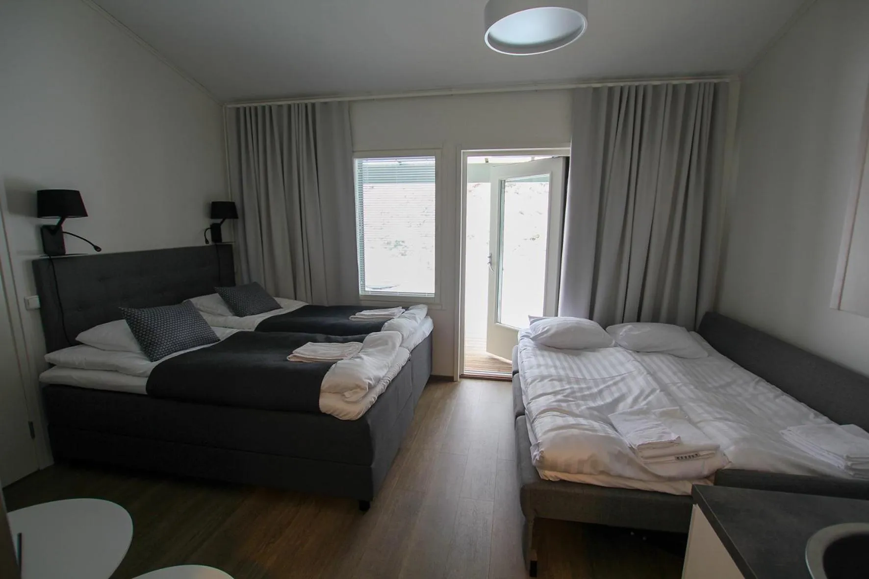 Bed in Spa Hotel Rauhalahti