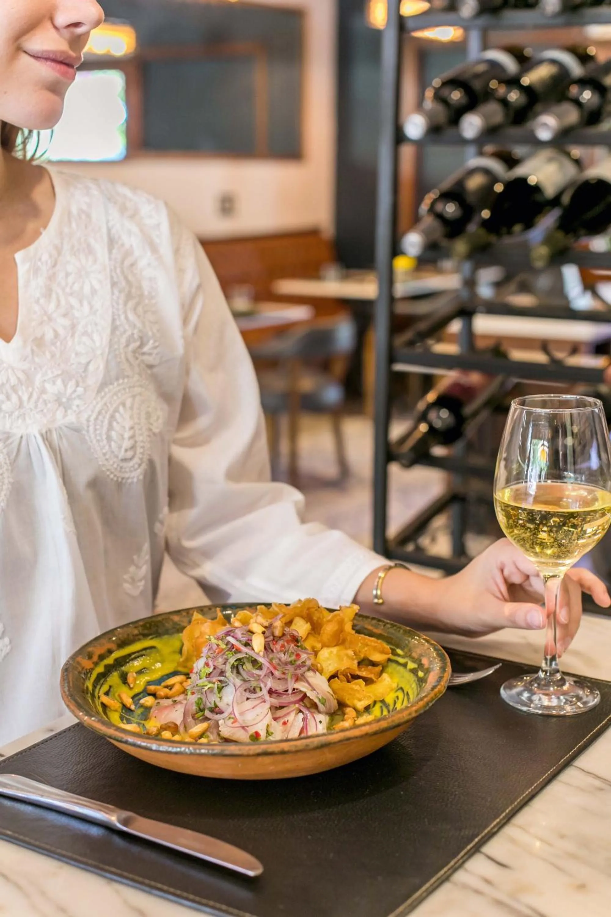 Food and drinks in Las Lomas Casa Hotel