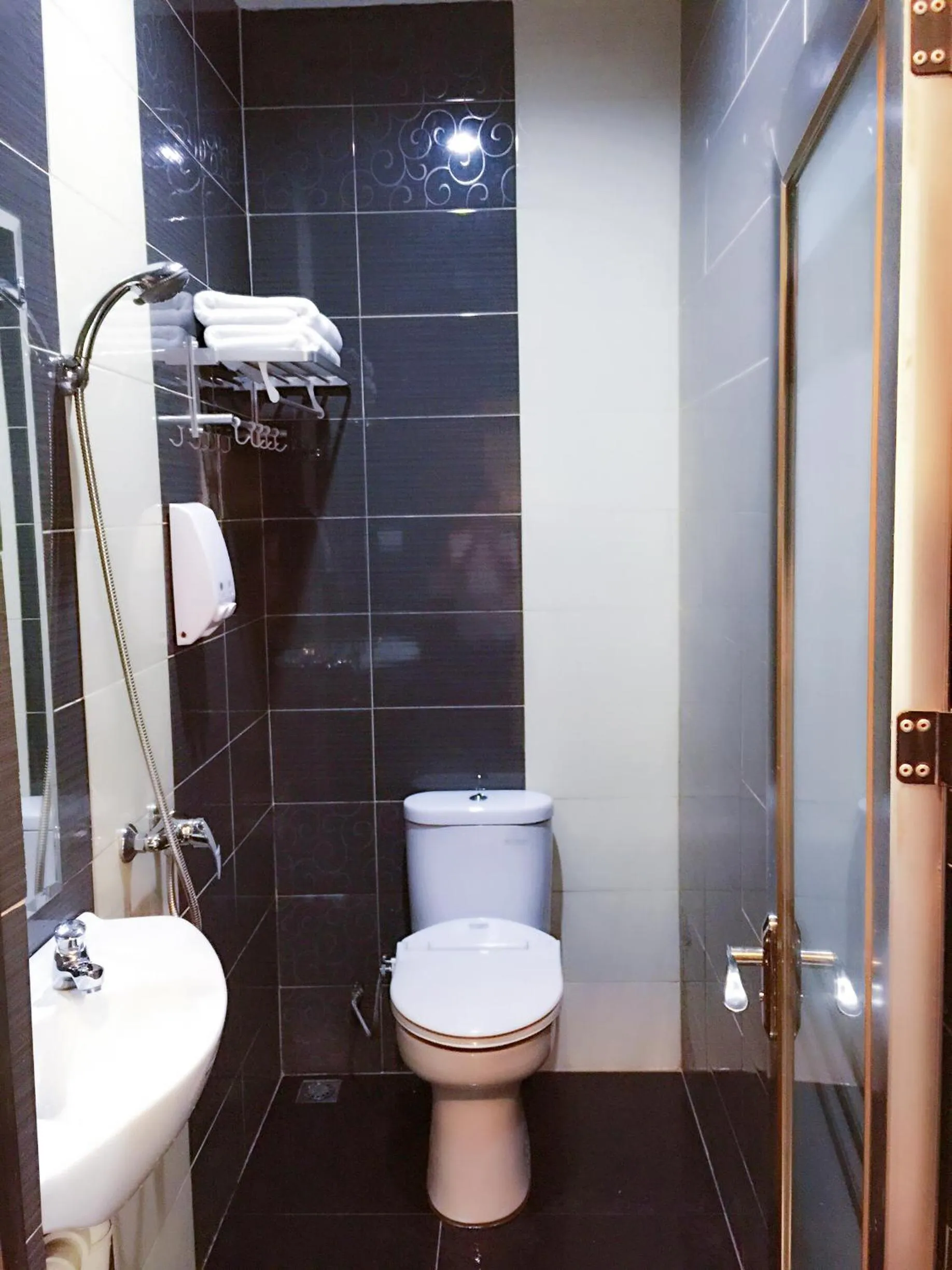 Shower in De Best Hotel