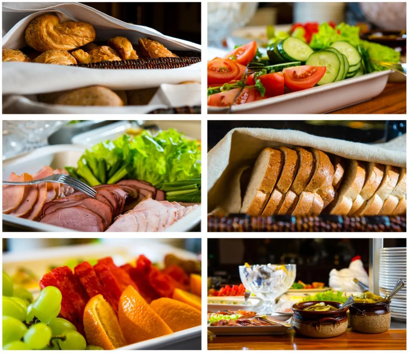 Buffet breakfast in Park Hotel Turku