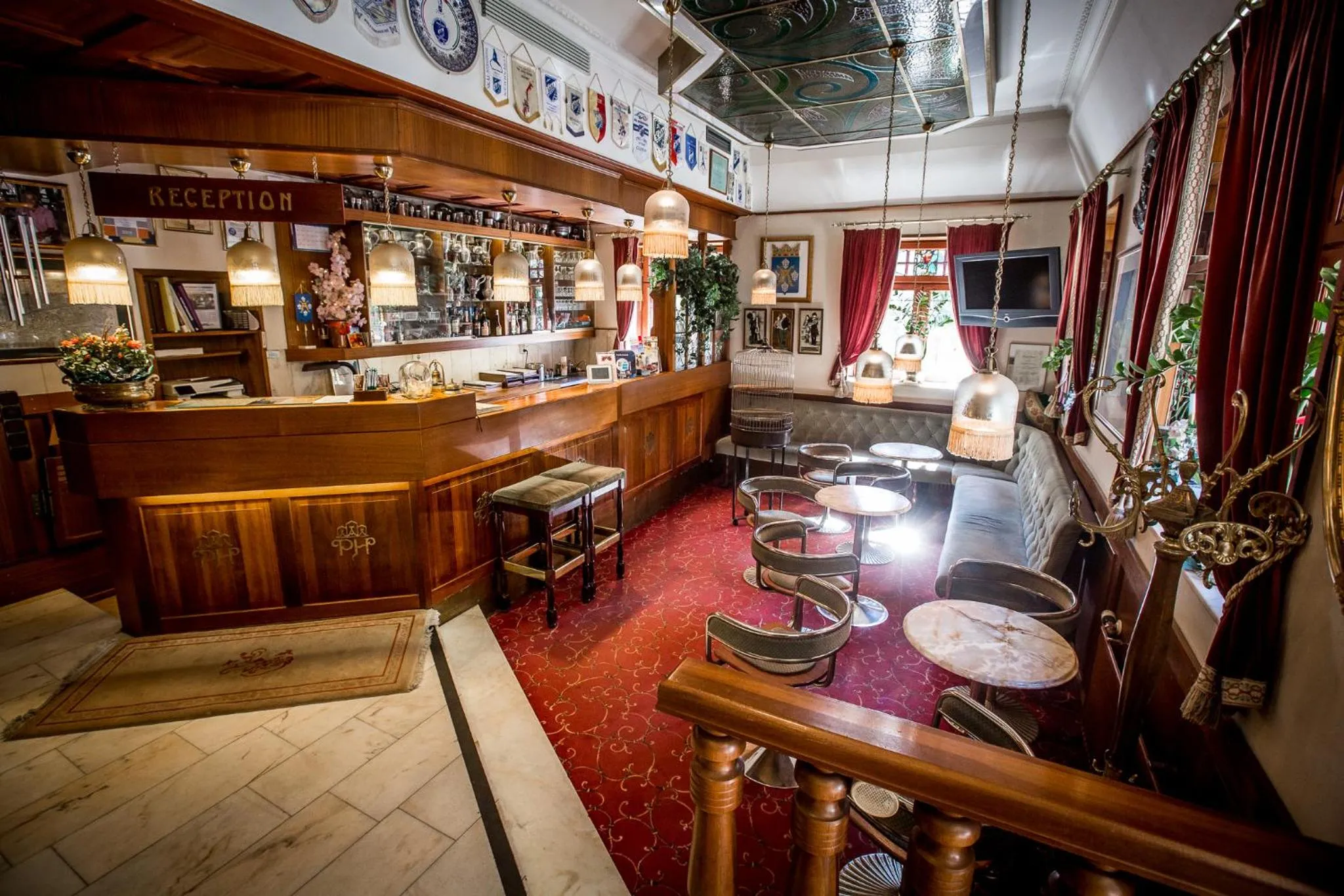 Lounge or bar in Park Hotel Turku