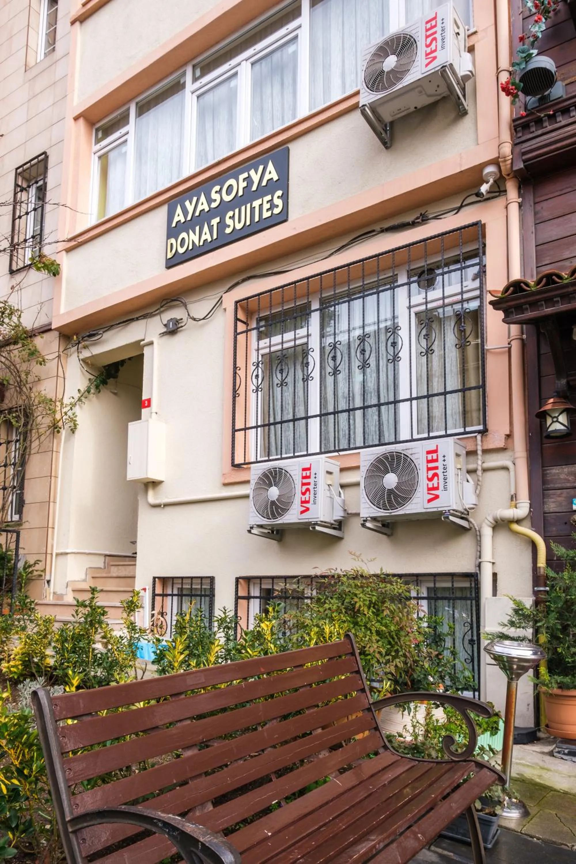 Property building in HagiaSophia Donat Suites