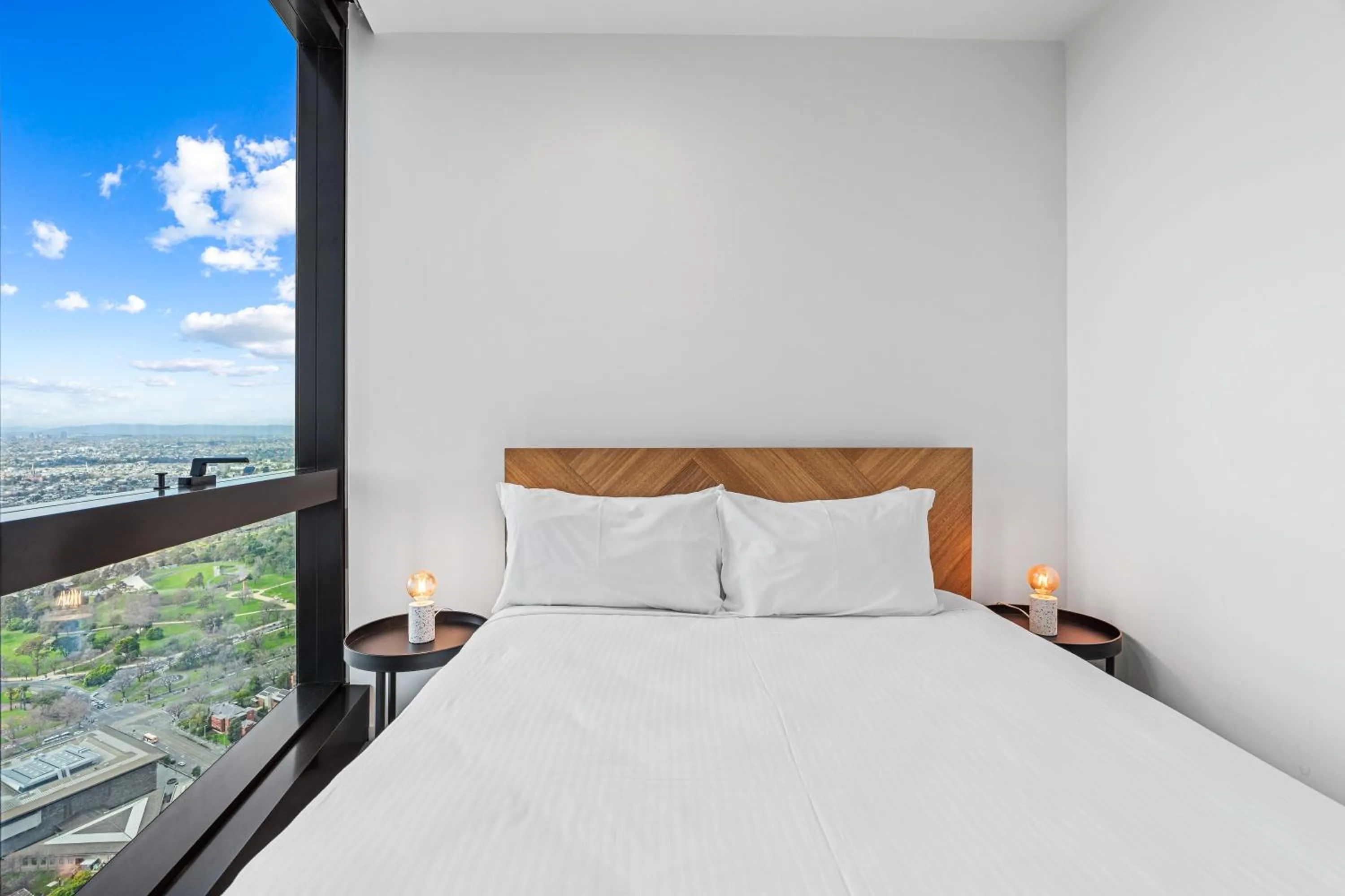 Bed in CLLIX Australia 108 Apartments