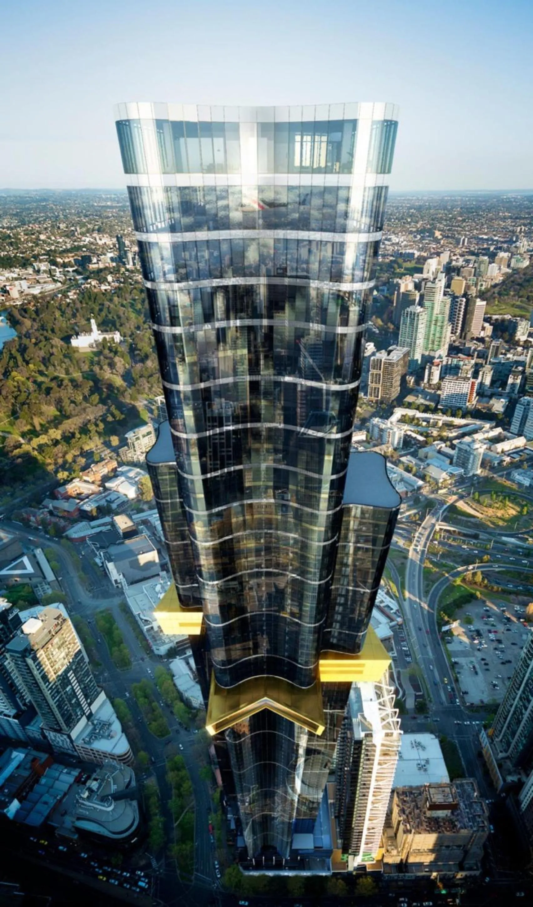 Bird's eye view in CLLIX Australia 108 Apartments