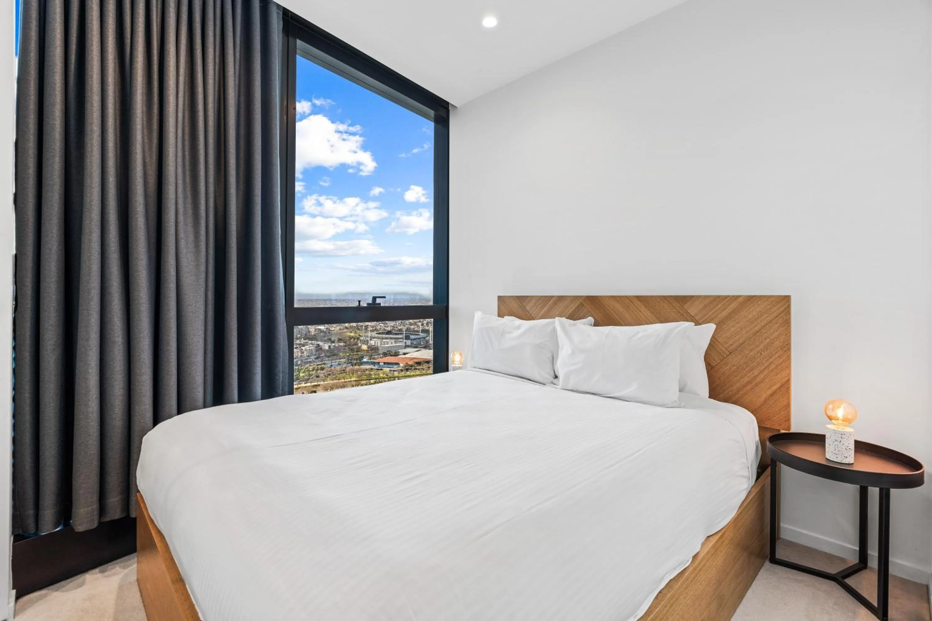 Bed in CLLIX Australia 108 Apartments