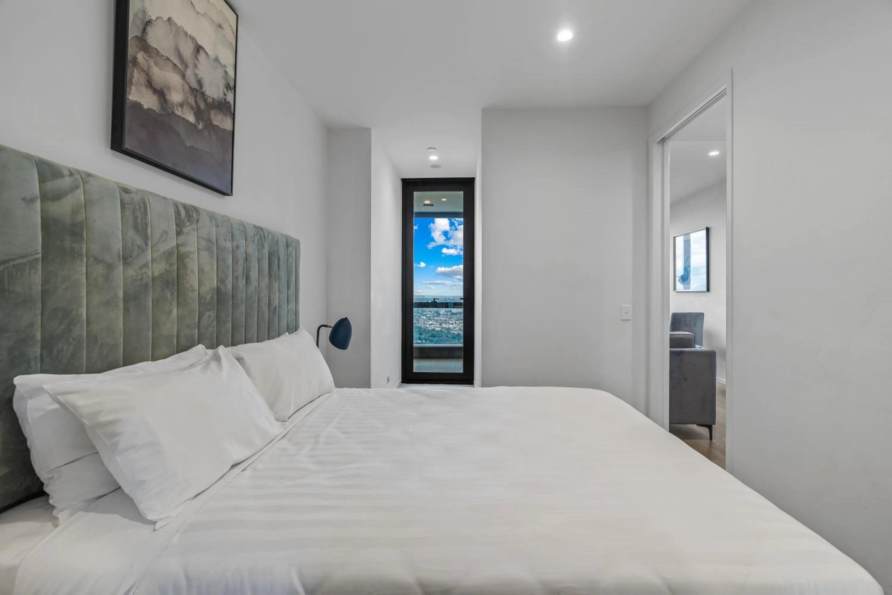 Bed in CLLIX Australia 108 Apartments