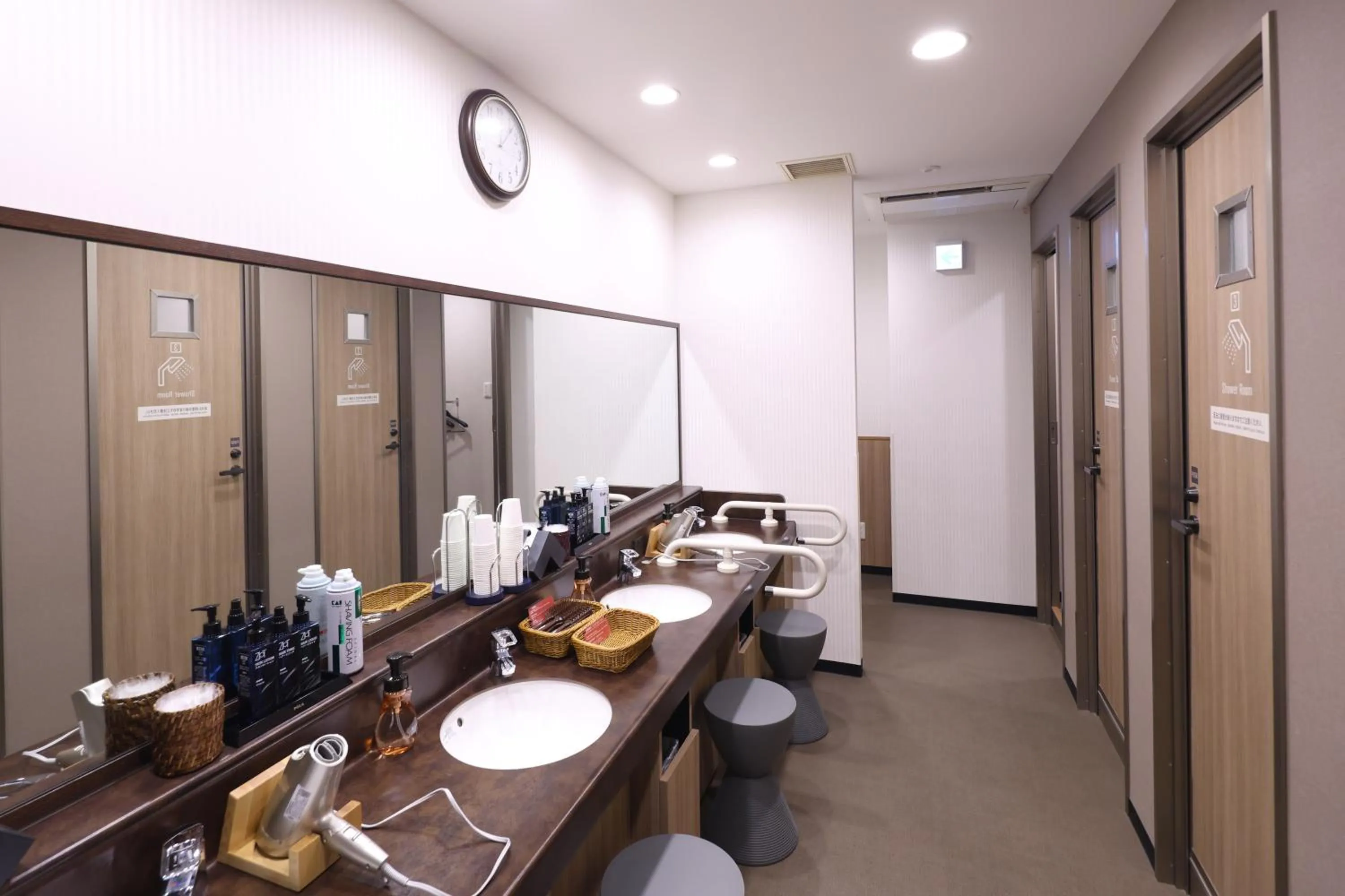 Bathroom in global cabin Yokohama Chinatown