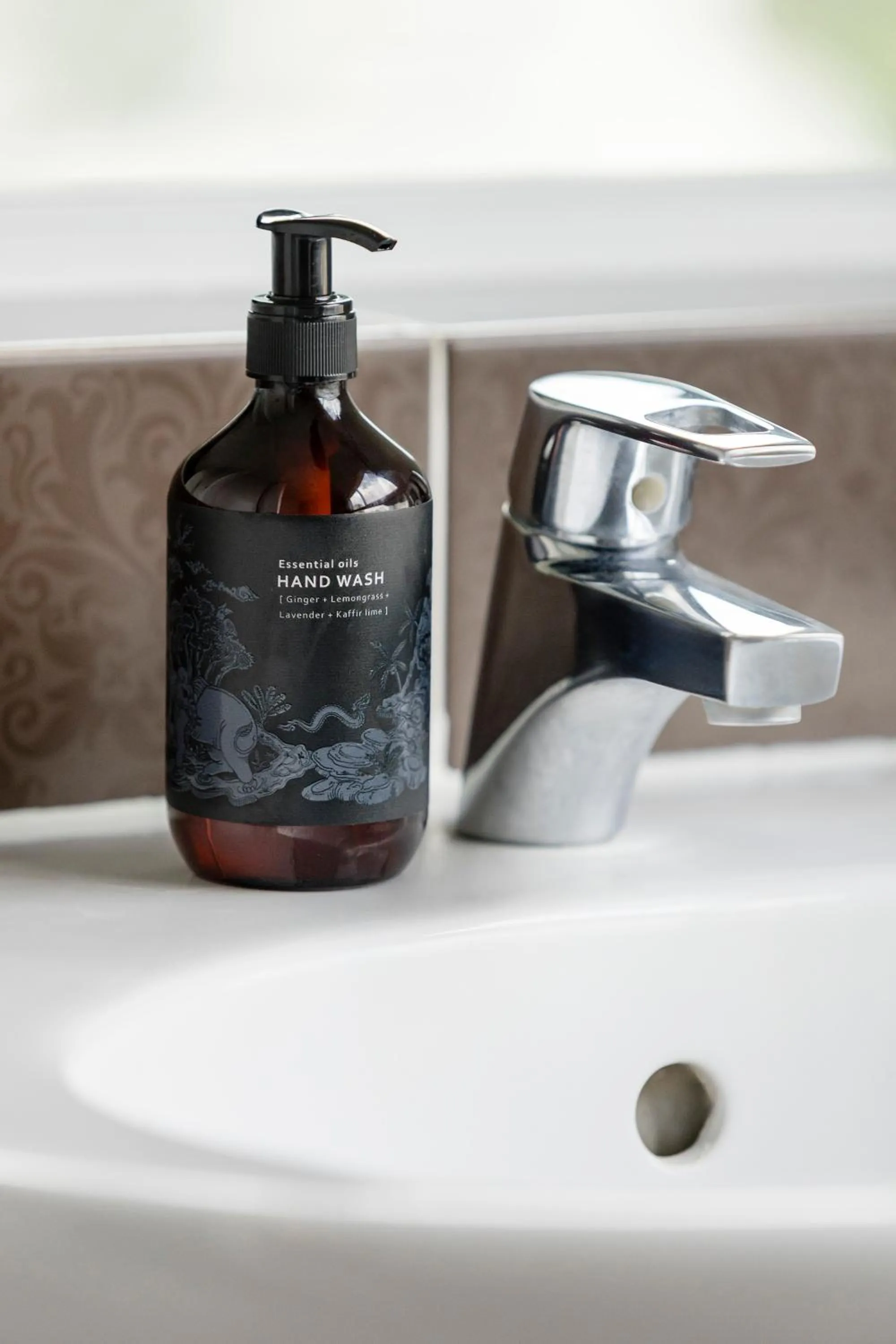 Bathroom in Teja Hotel