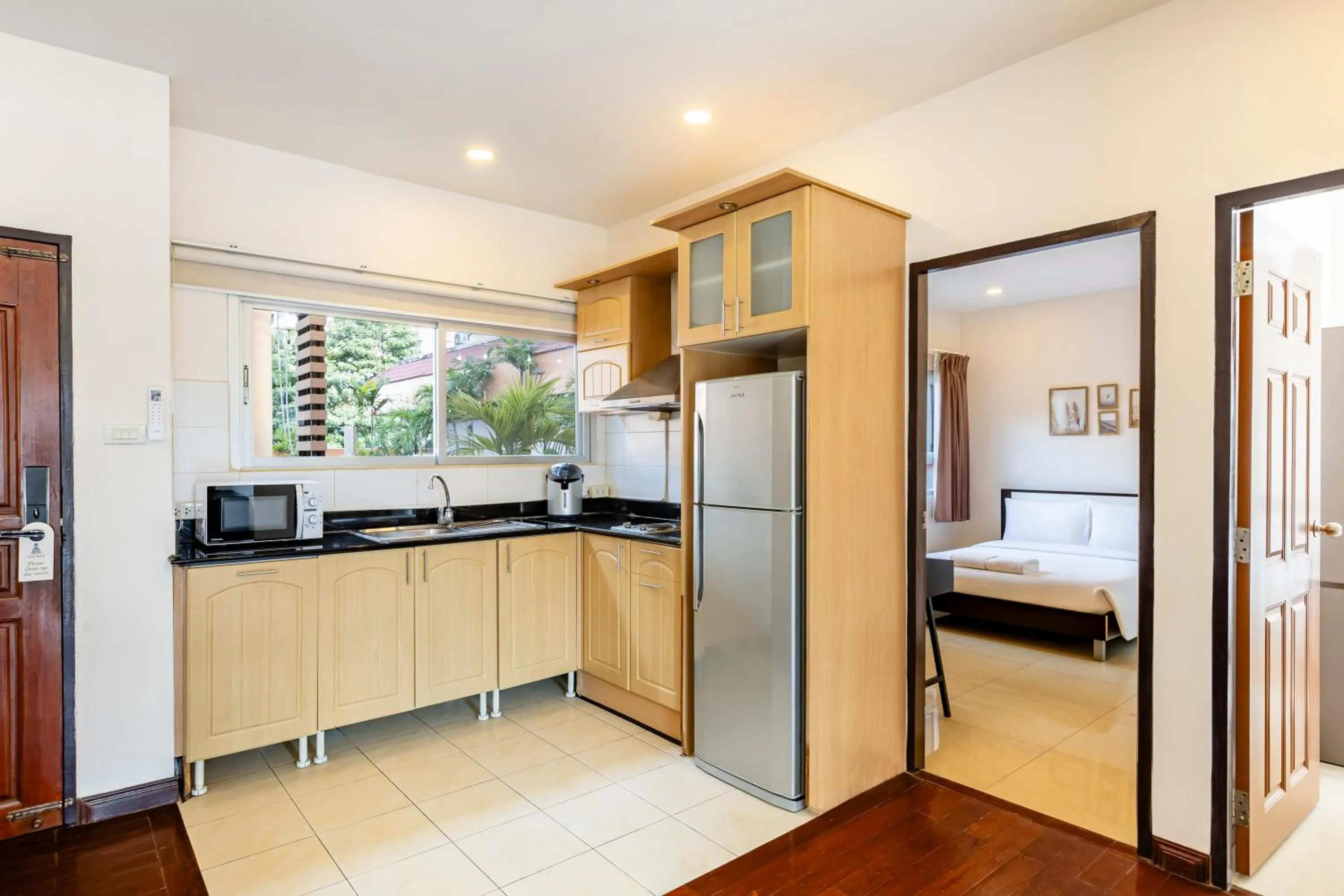 kitchen in Teja Hotel