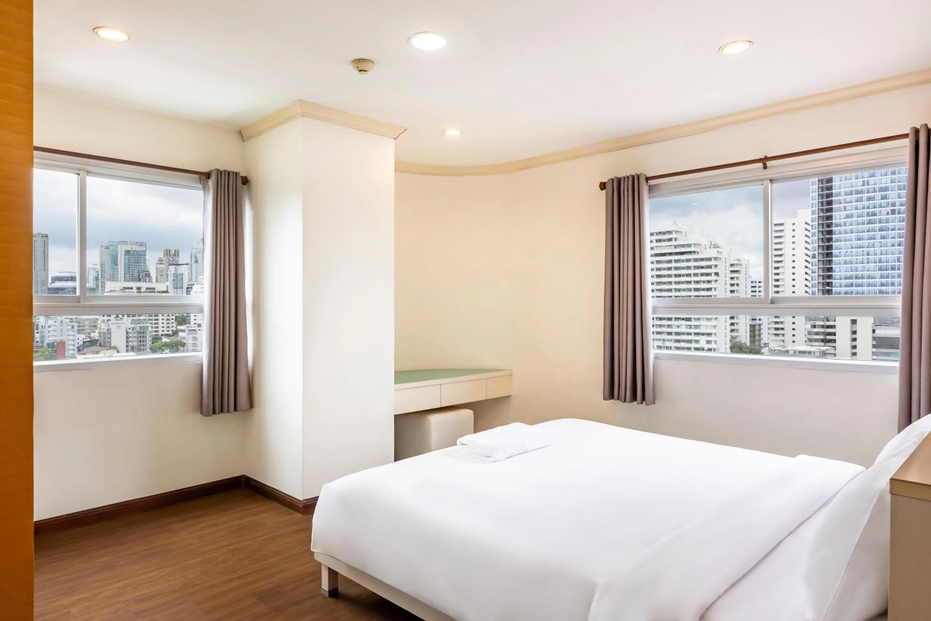 Bedroom, Bed in Teja Hotel