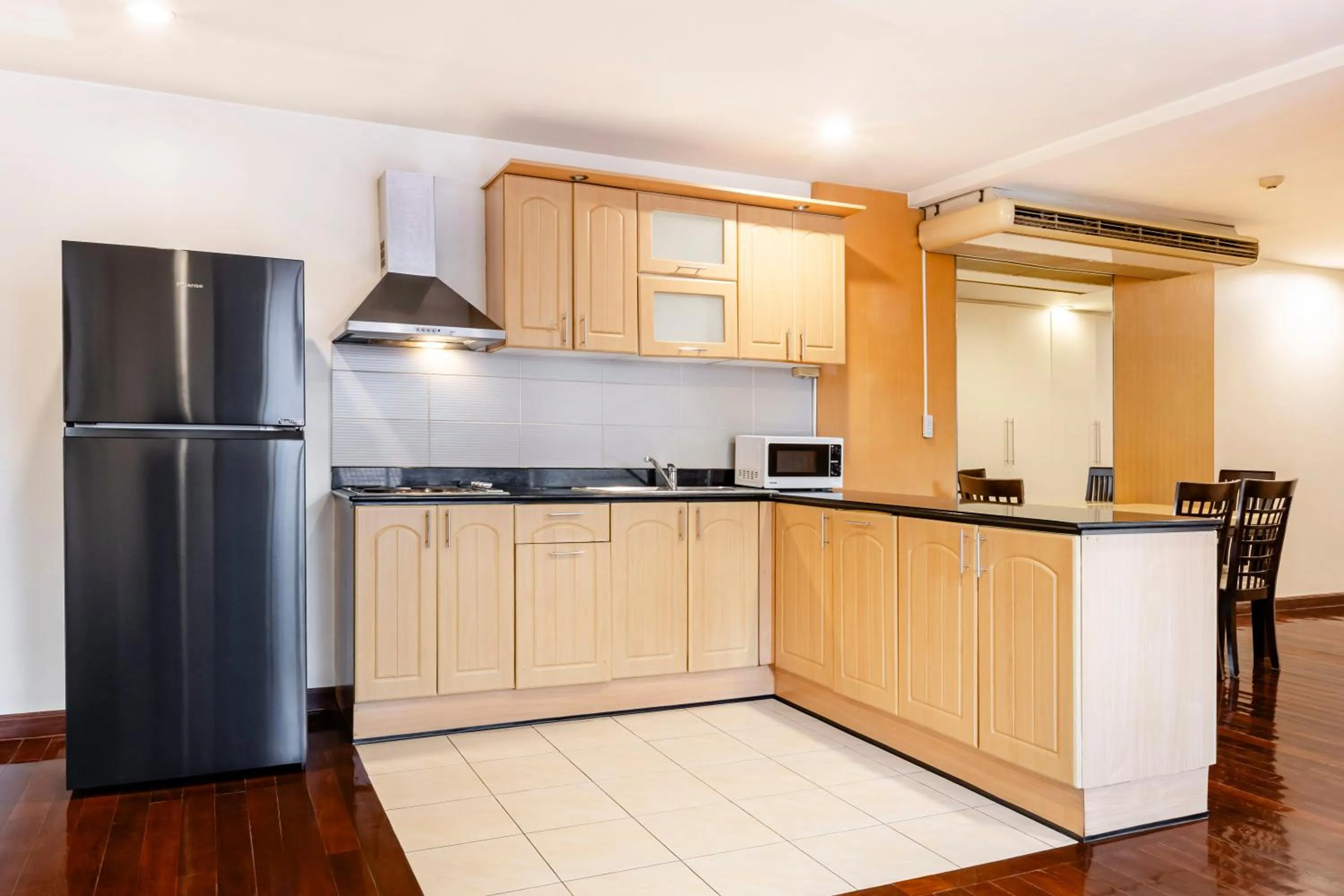 kitchen in Teja Hotel