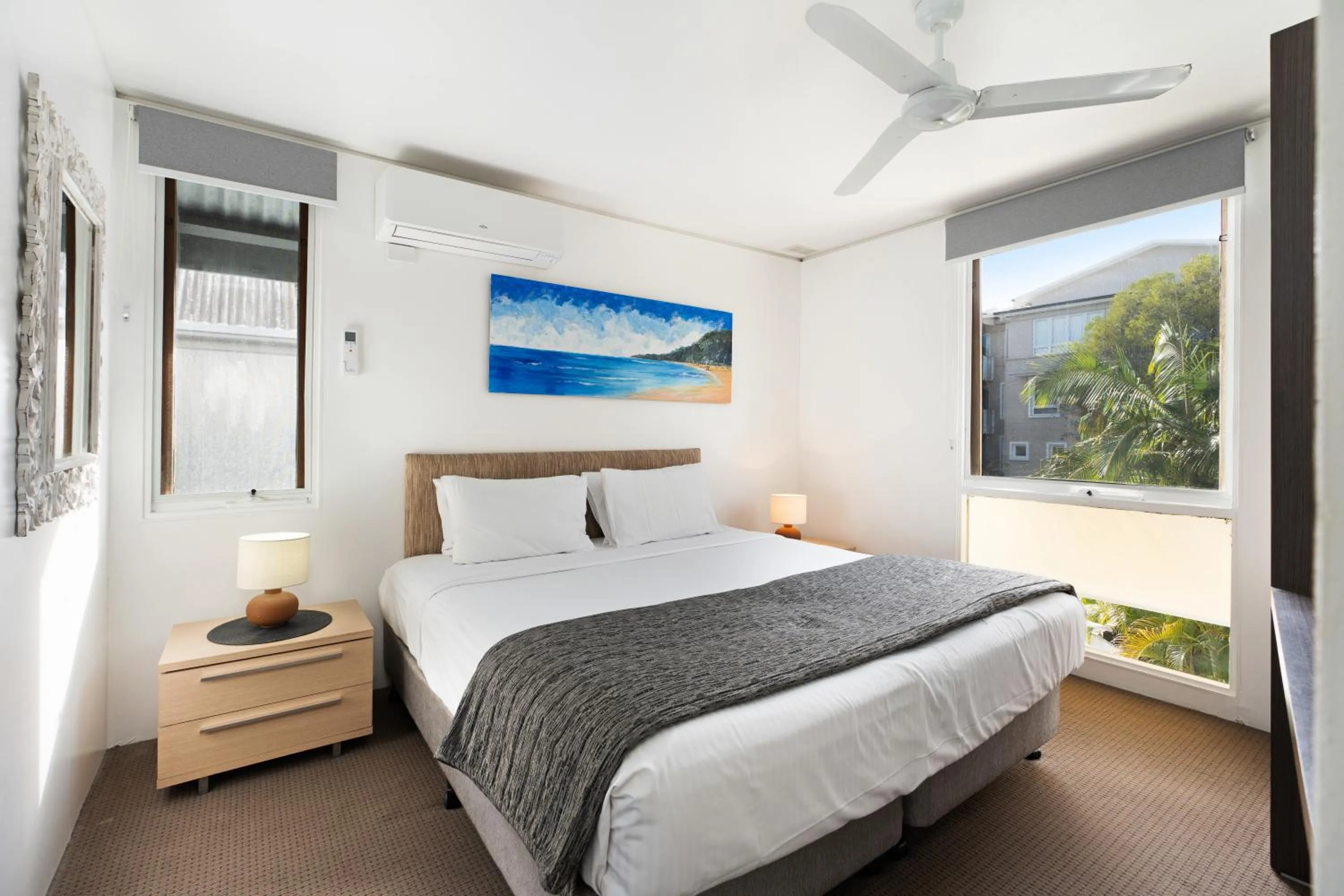 Bed in The Hastings Beach Houses