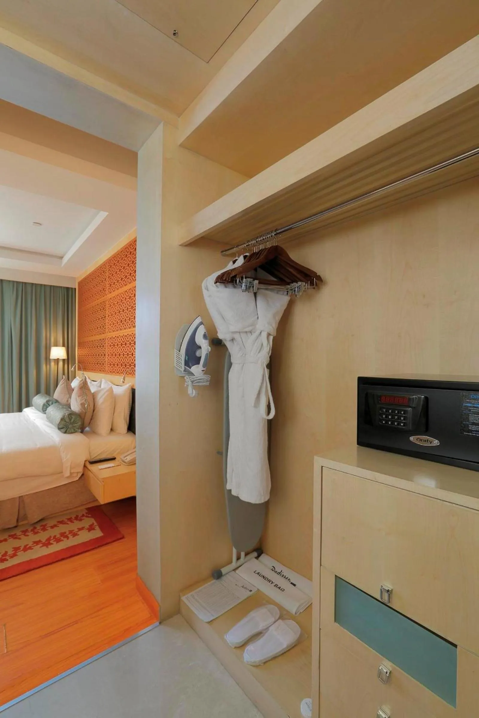 Decorative detail, Bed in Yashail Hotel Haridwar