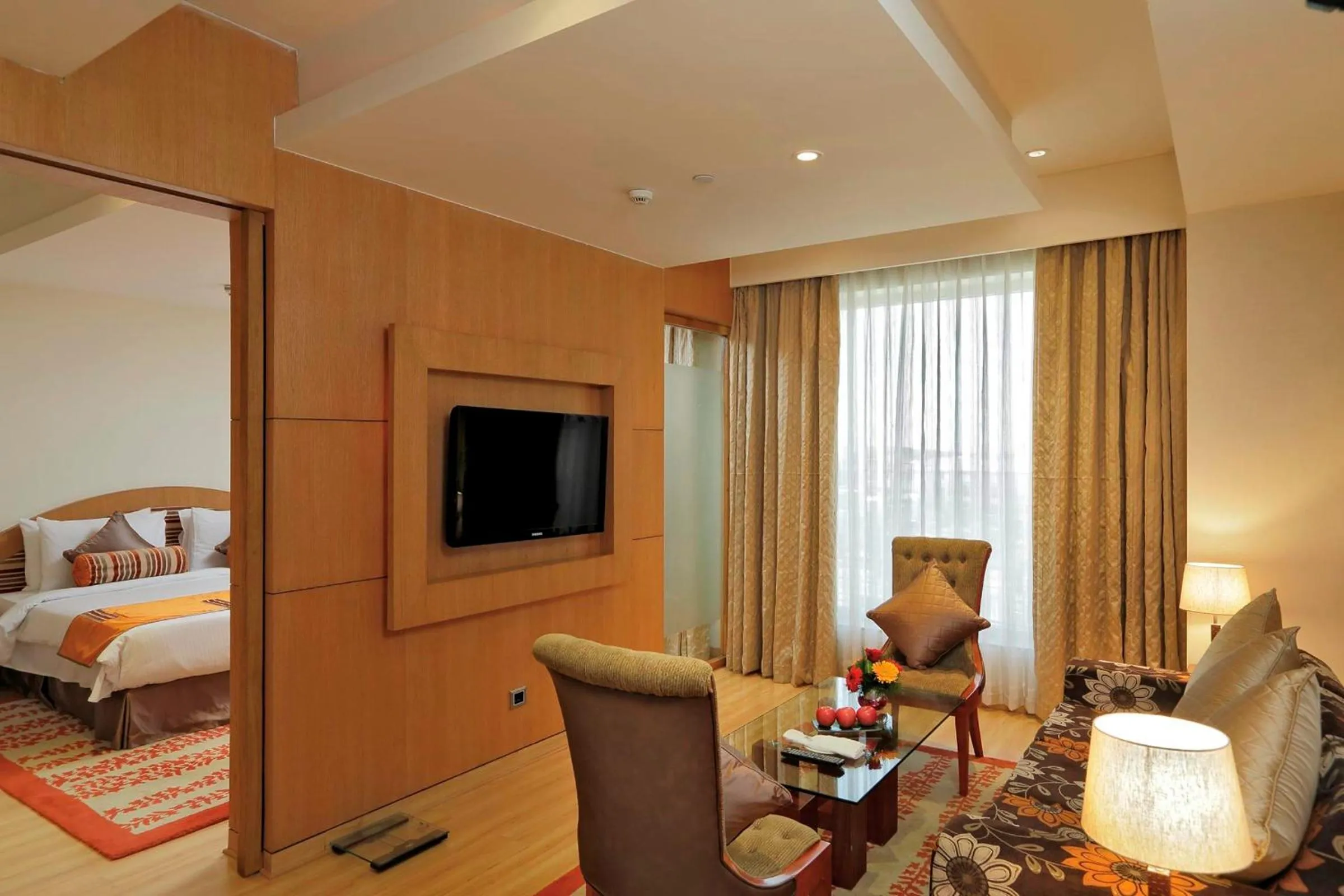 Photo of the whole room, Bed in Yashail Hotel Haridwar