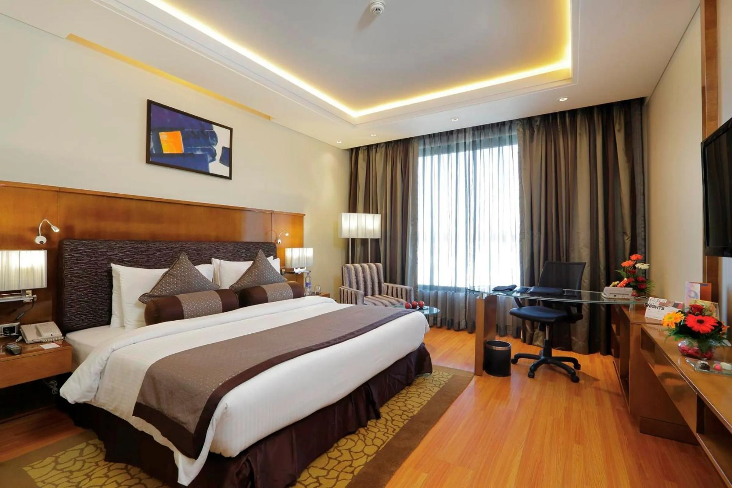 Photo of the whole room, Bed in Yashail Hotel Haridwar