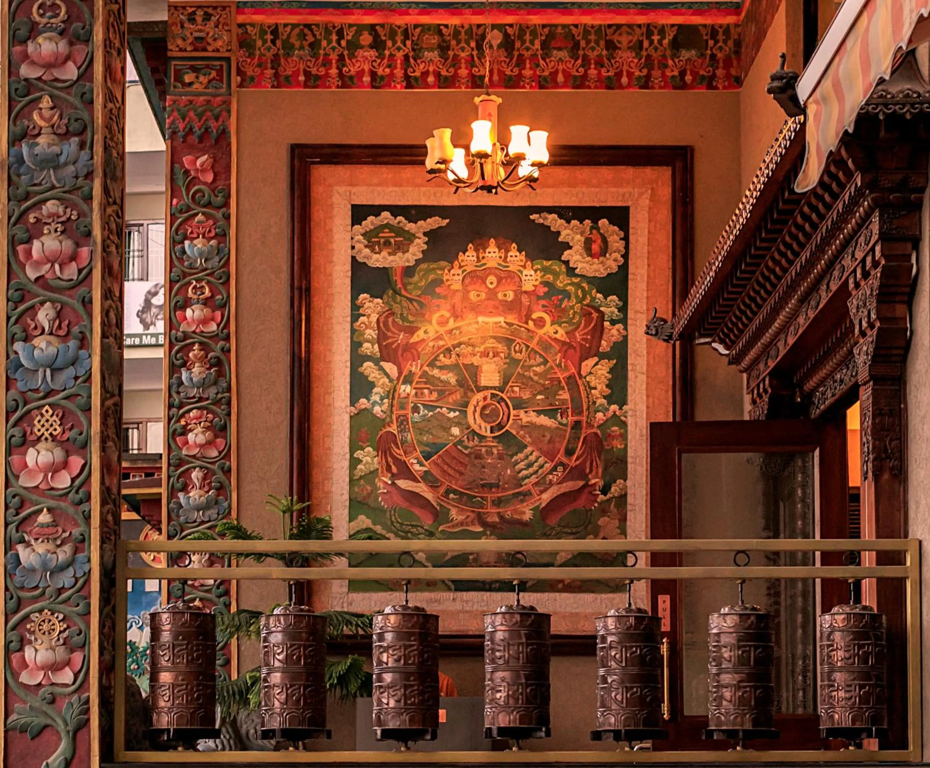 Facade/entrance in Hotel Tibet International