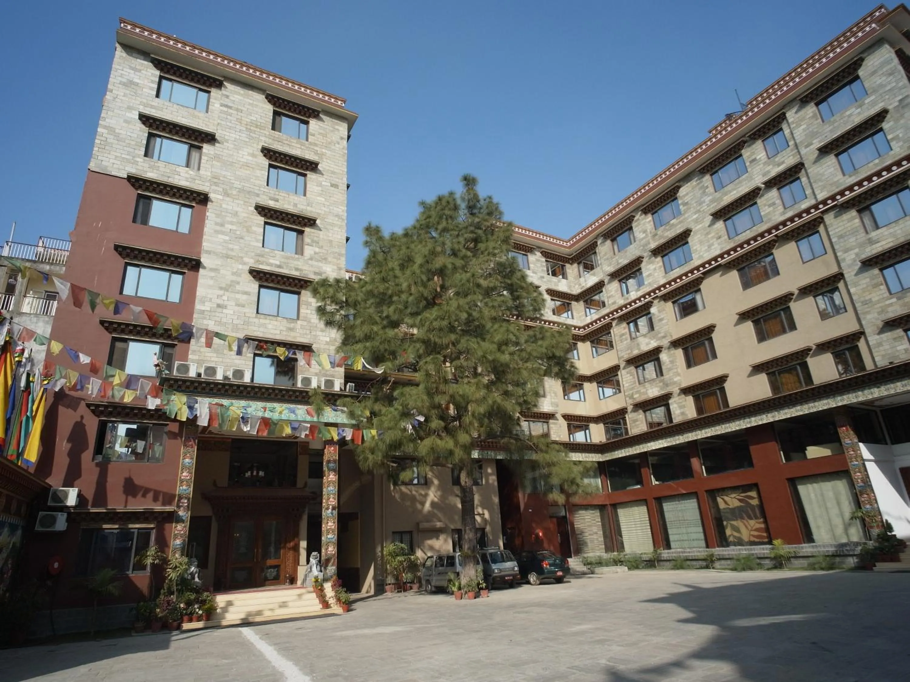 Property building in Hotel Tibet International