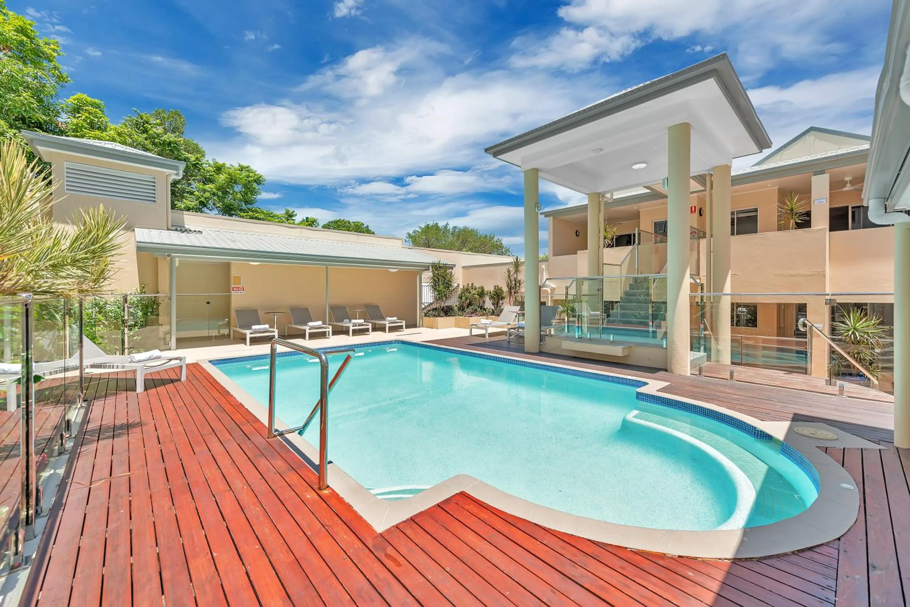 Swimming pool in The Newport on Macrossan - Adults Only