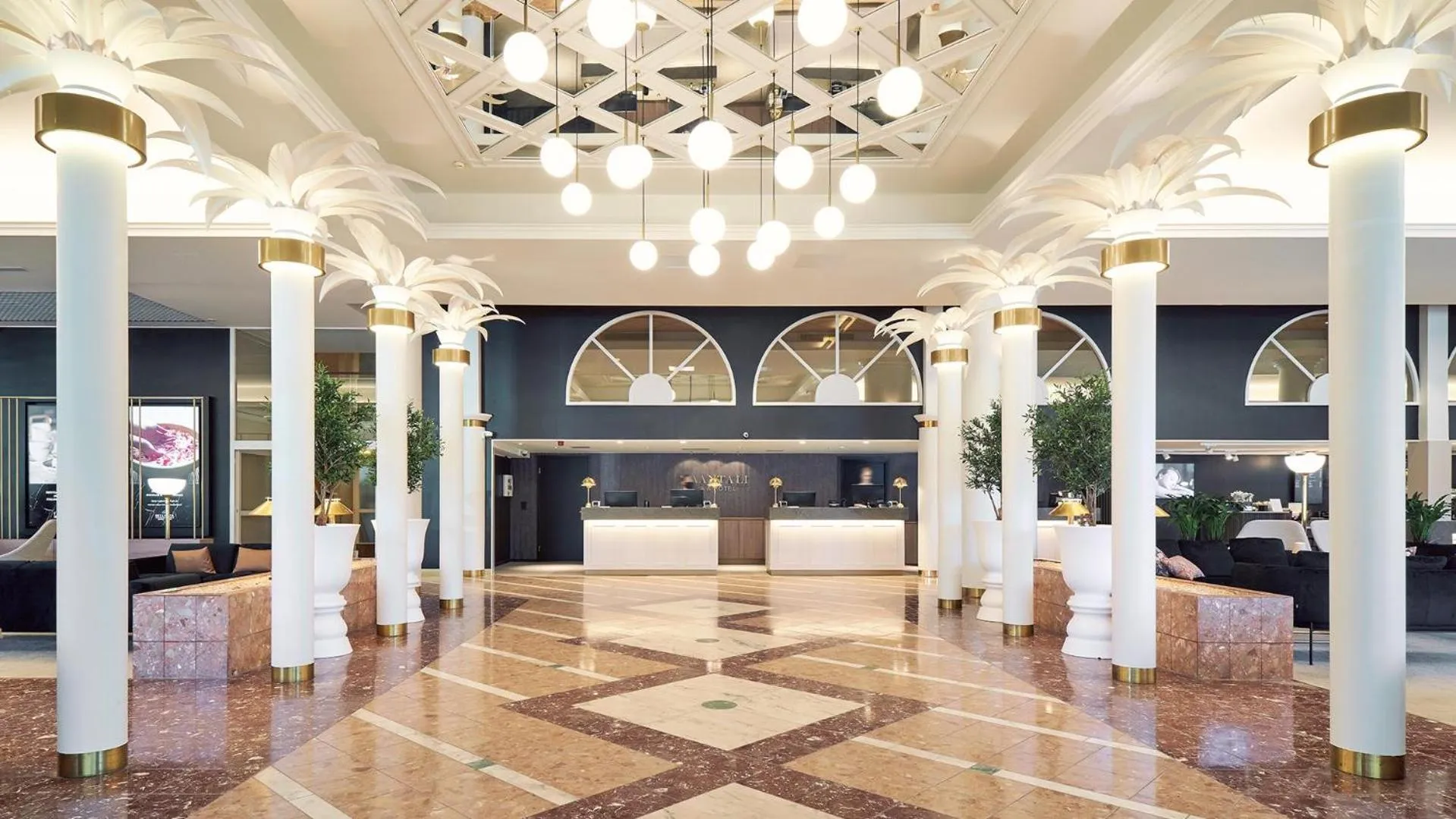 Lobby or reception in Naantali Spa Hotel