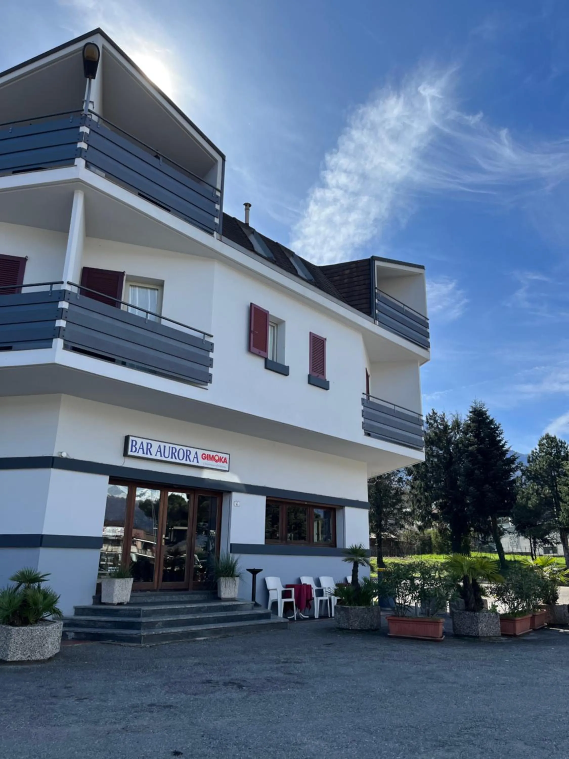 Property building in Hotel Aurora