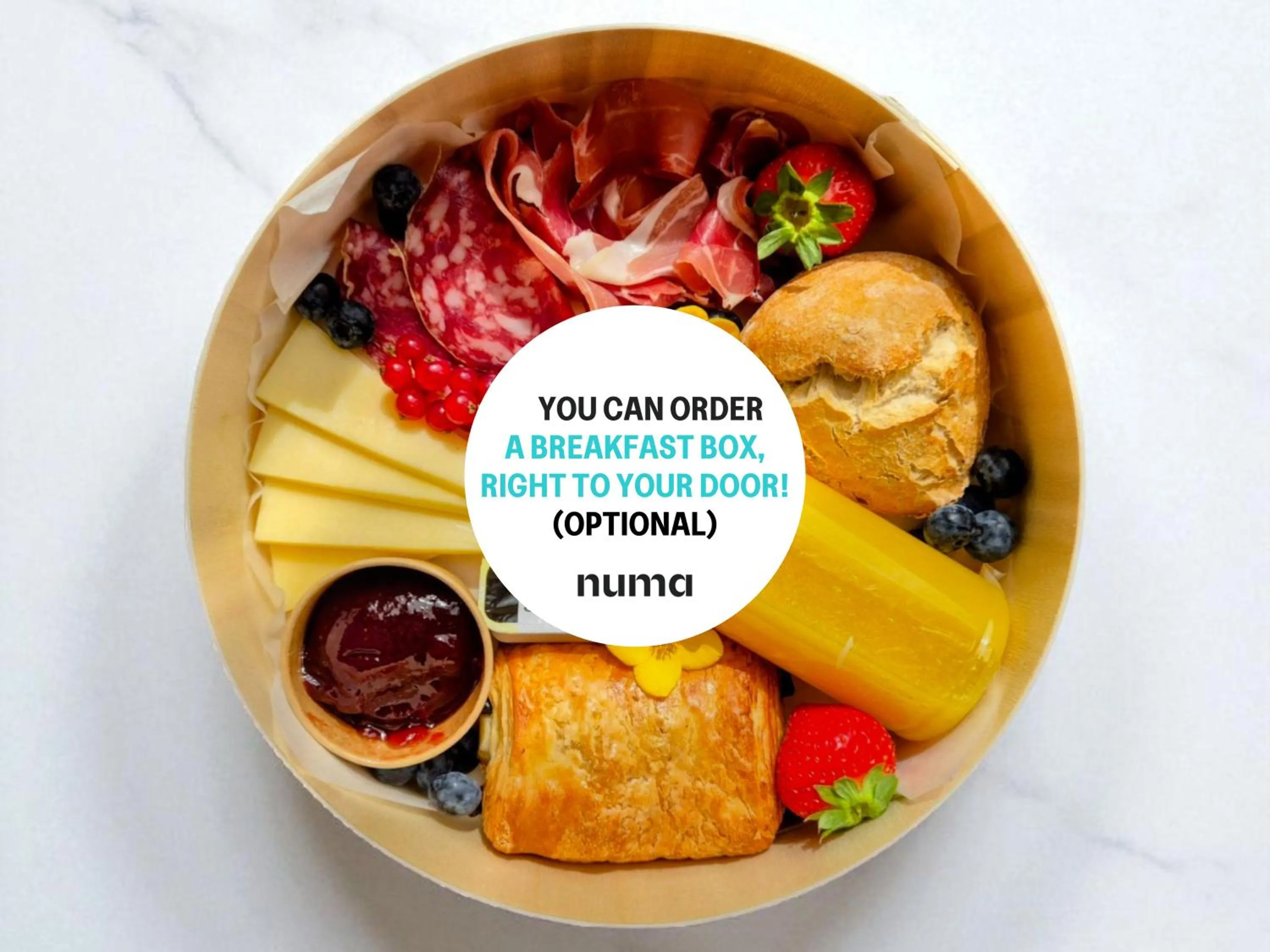 Food in Numa Brussels Lief