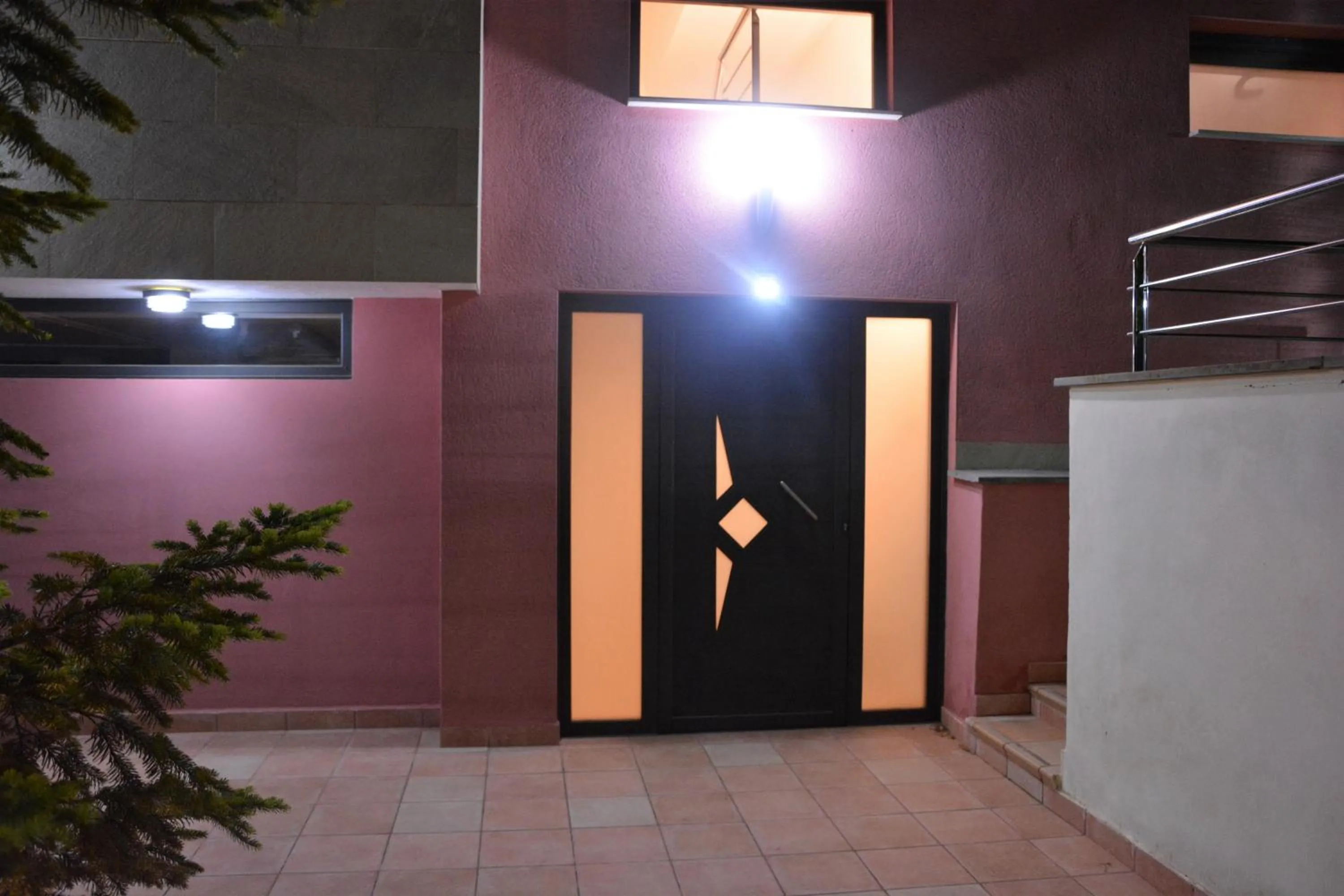 Facade/entrance in Villa Sitges La Calma 10 minutes drive Sitges 2 minutes walk Garraf Park AC