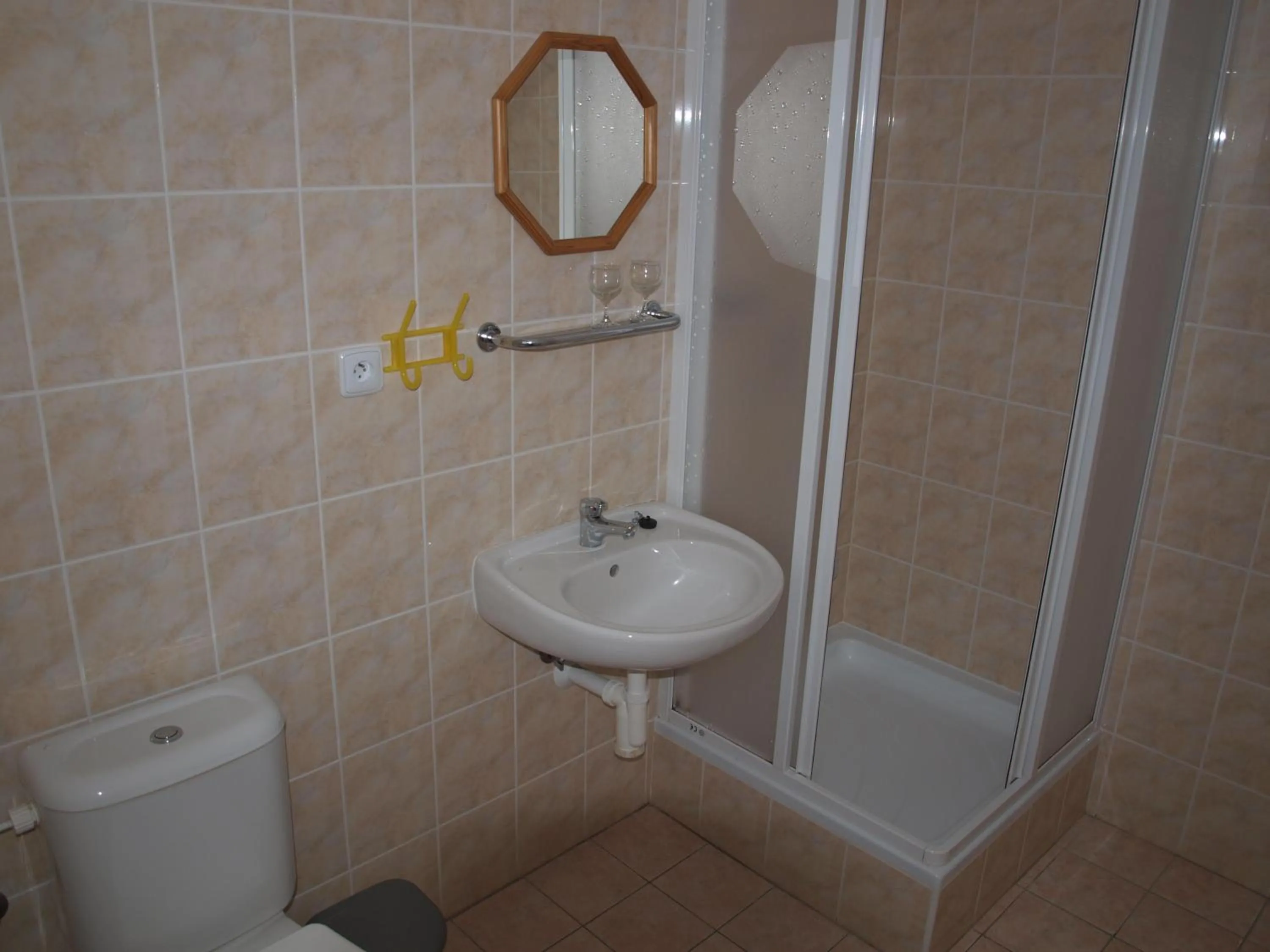 Shower in Penzion u Kukačků