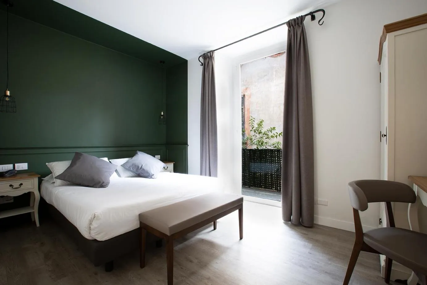 Bedroom in Hotel Orso Bruno