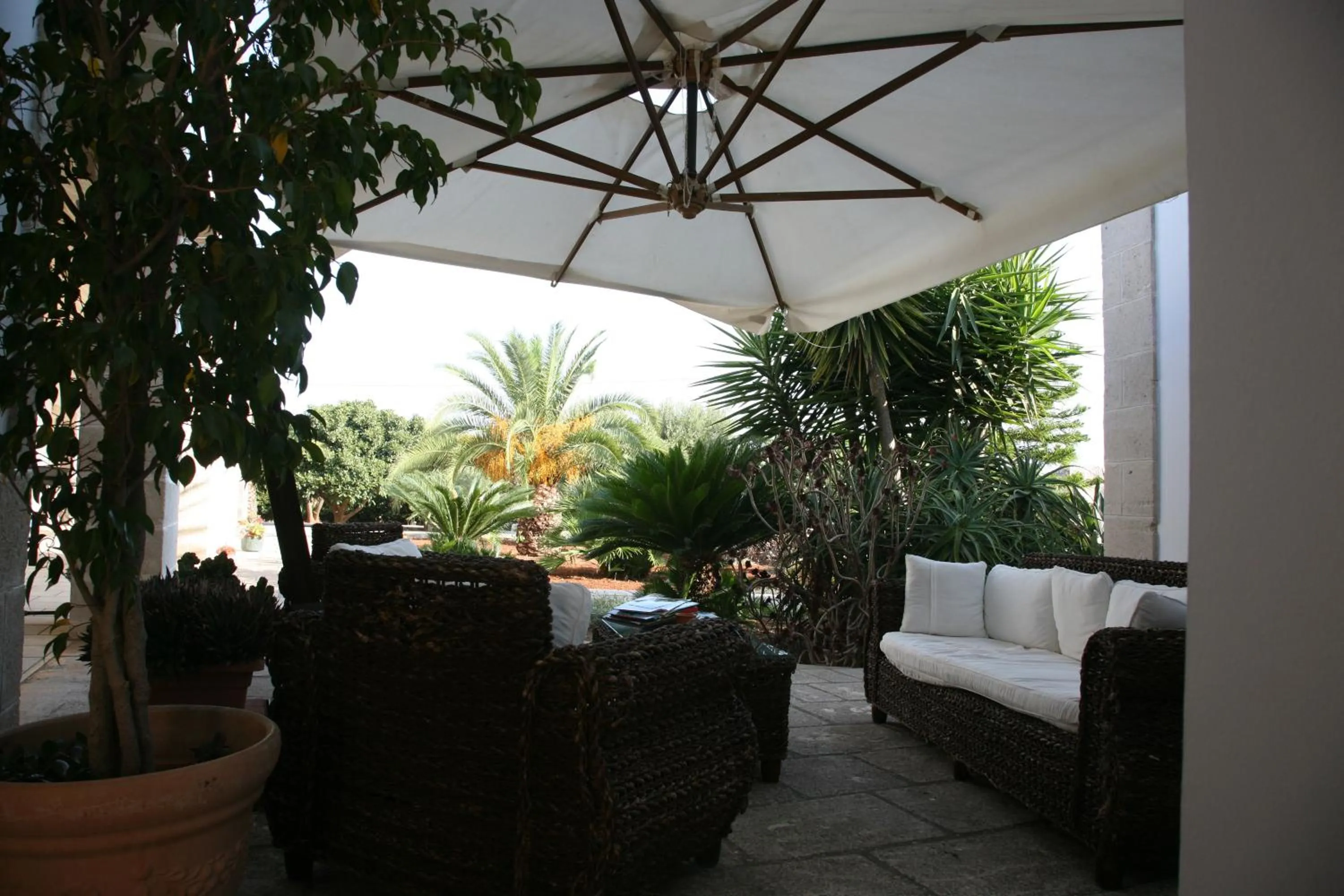 Patio in Masseria San Martino