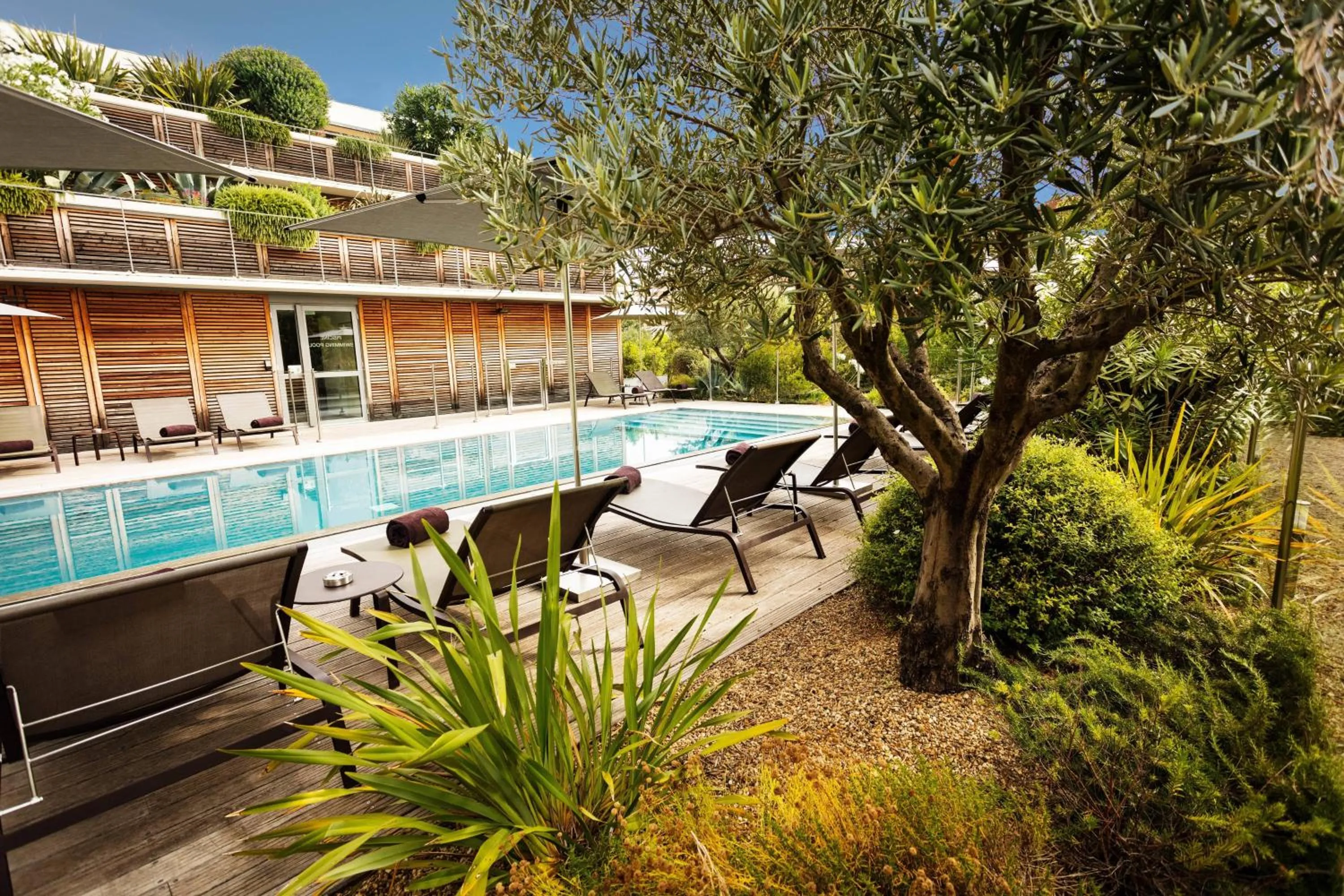 Swimming pool in Courtyard by Marriott Montpellier